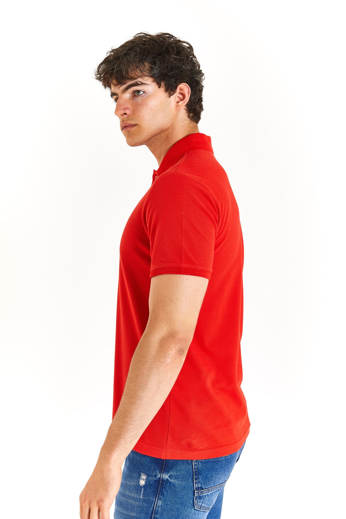 U.S. Polo Assn. Erkek Tişört 50279573-VR030 Kırmızı