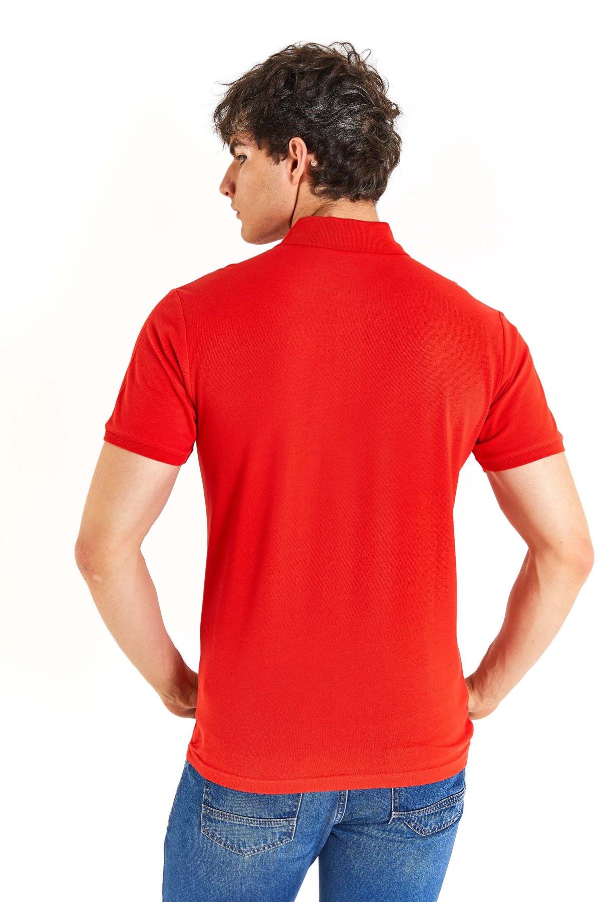 U.S. Polo Assn. Erkek Tişört 50279573-VR030 Kırmızı