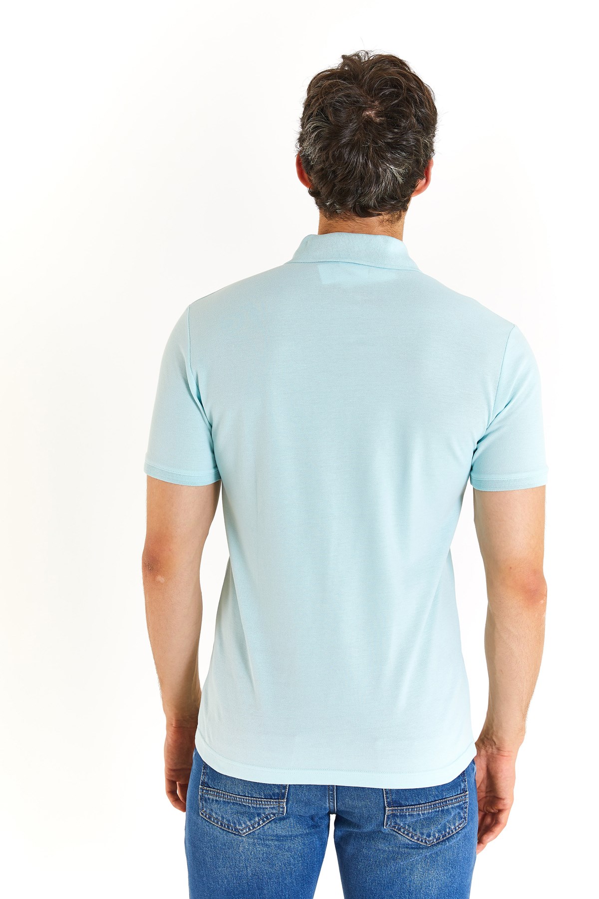 U.S. Polo Assn. Erkek Tişört 50279573-VR083 Mavi