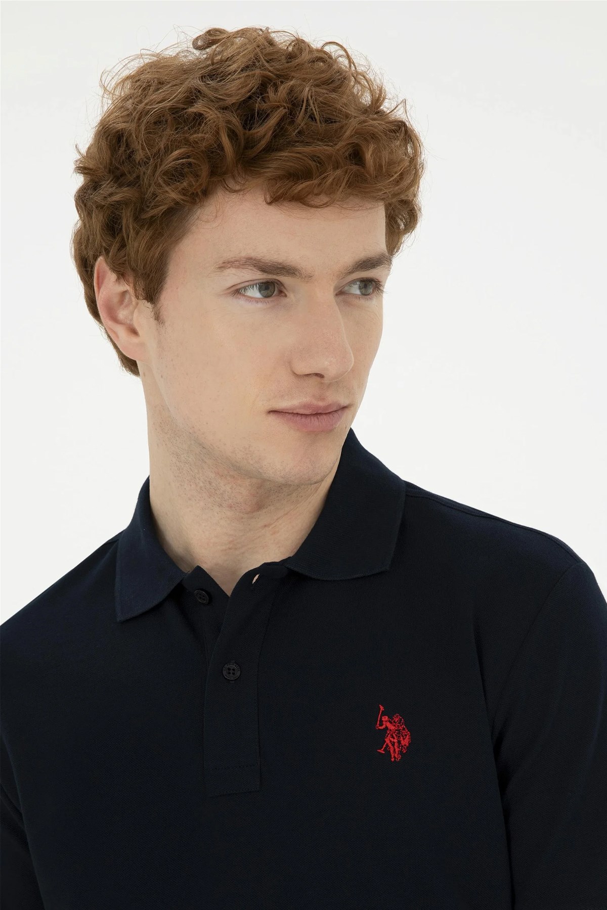 U.S. Polo Assn. Erkek Tişört 50279573-VR100 Lacivert