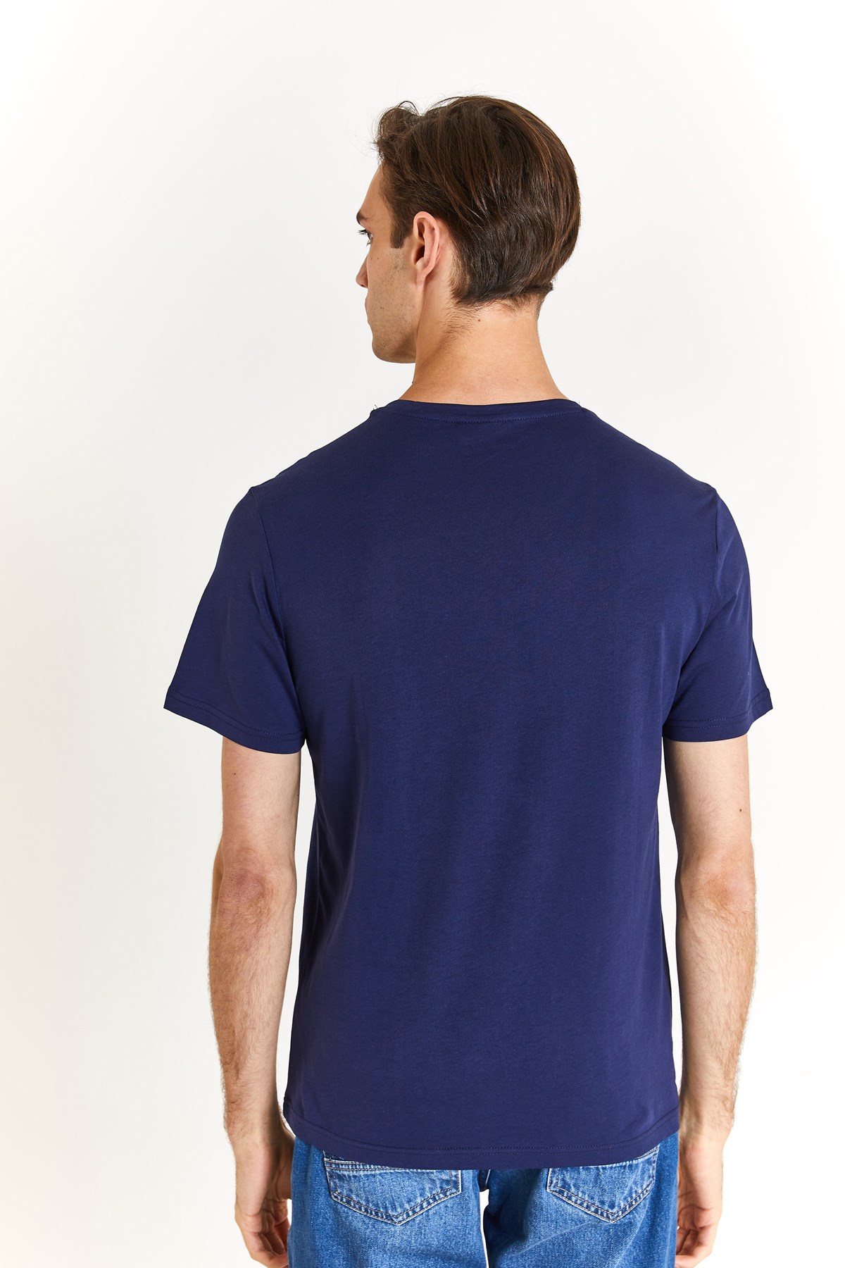 U.S. Polo Assn. Erkek Tişört 50279617-VR033 Lacivert