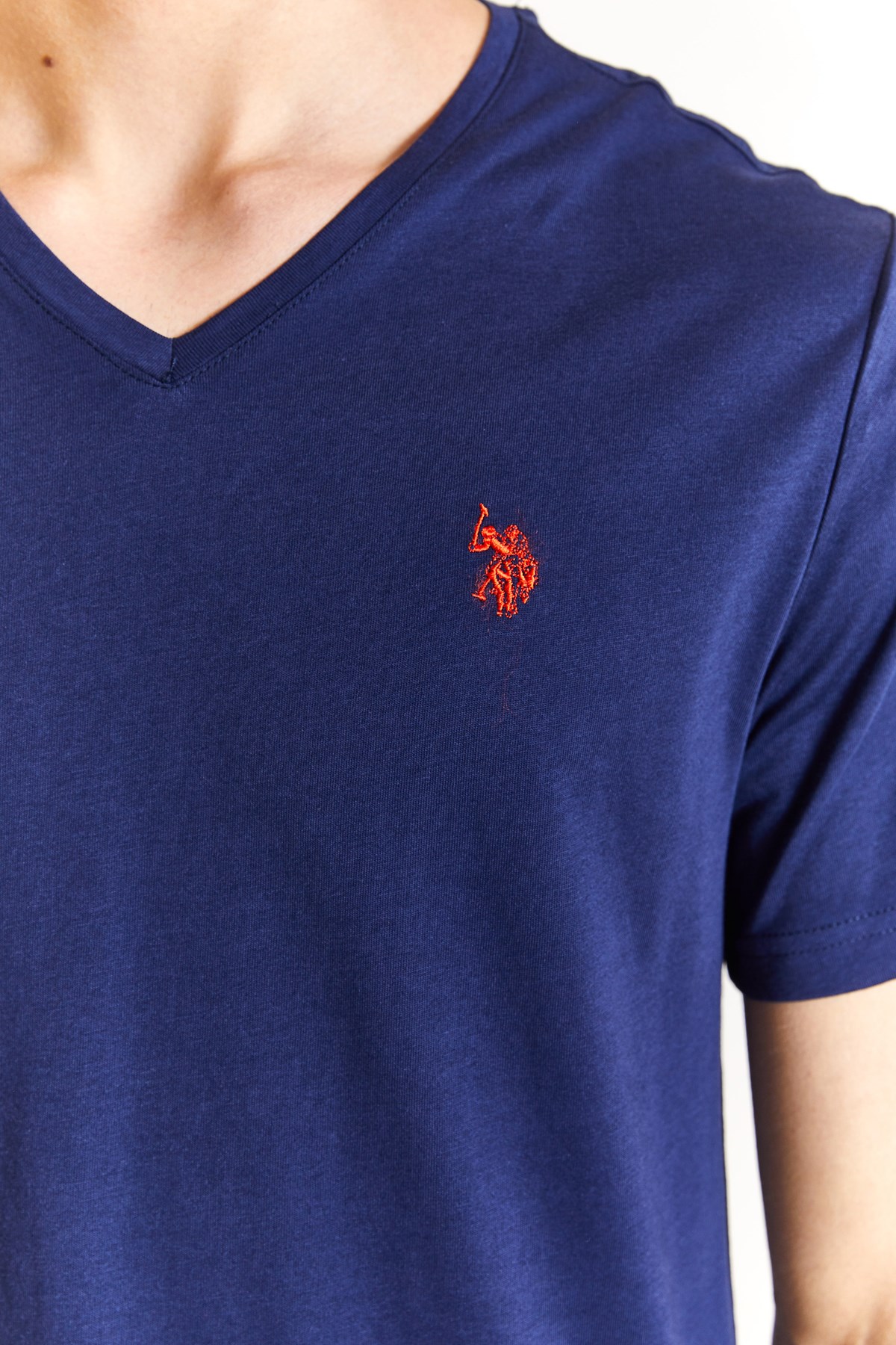 U.S. Polo Assn. Erkek Tişört 50279617-VR033 Lacivert