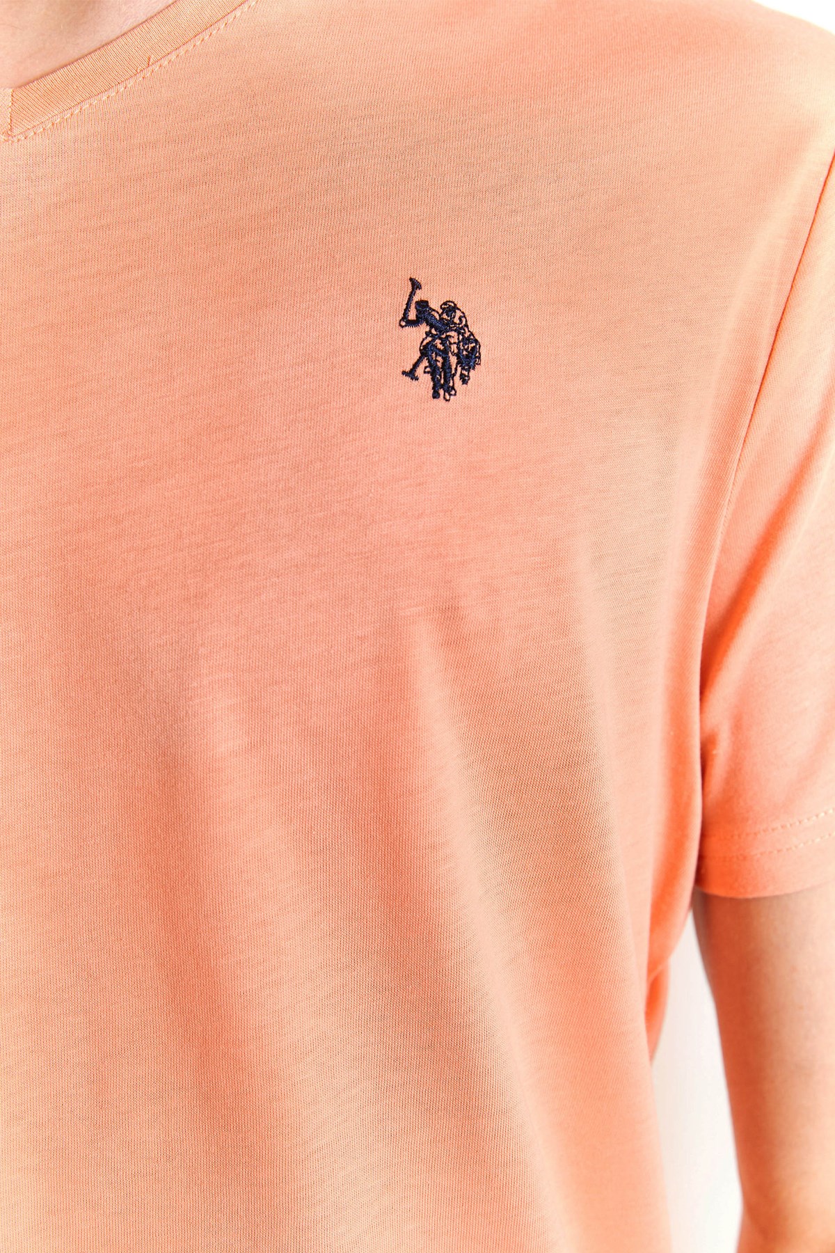 U.S. Polo Assn. Erkek Tişört 50279617-VR047 Sarı
