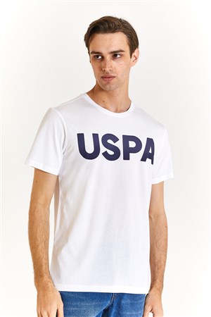 U.S. Polo Assn. Erkek Tişört 50279620-VR013 Beyaz