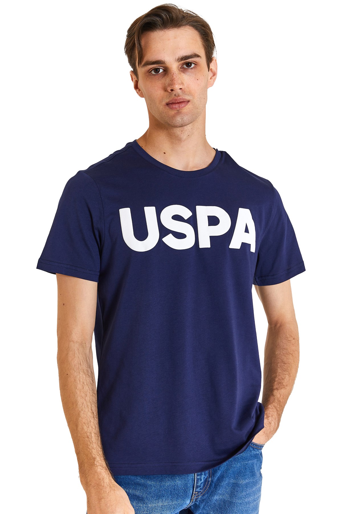 U.S. Polo Assn. Erkek Regular Tişört 50279620-VR033 Lacivert