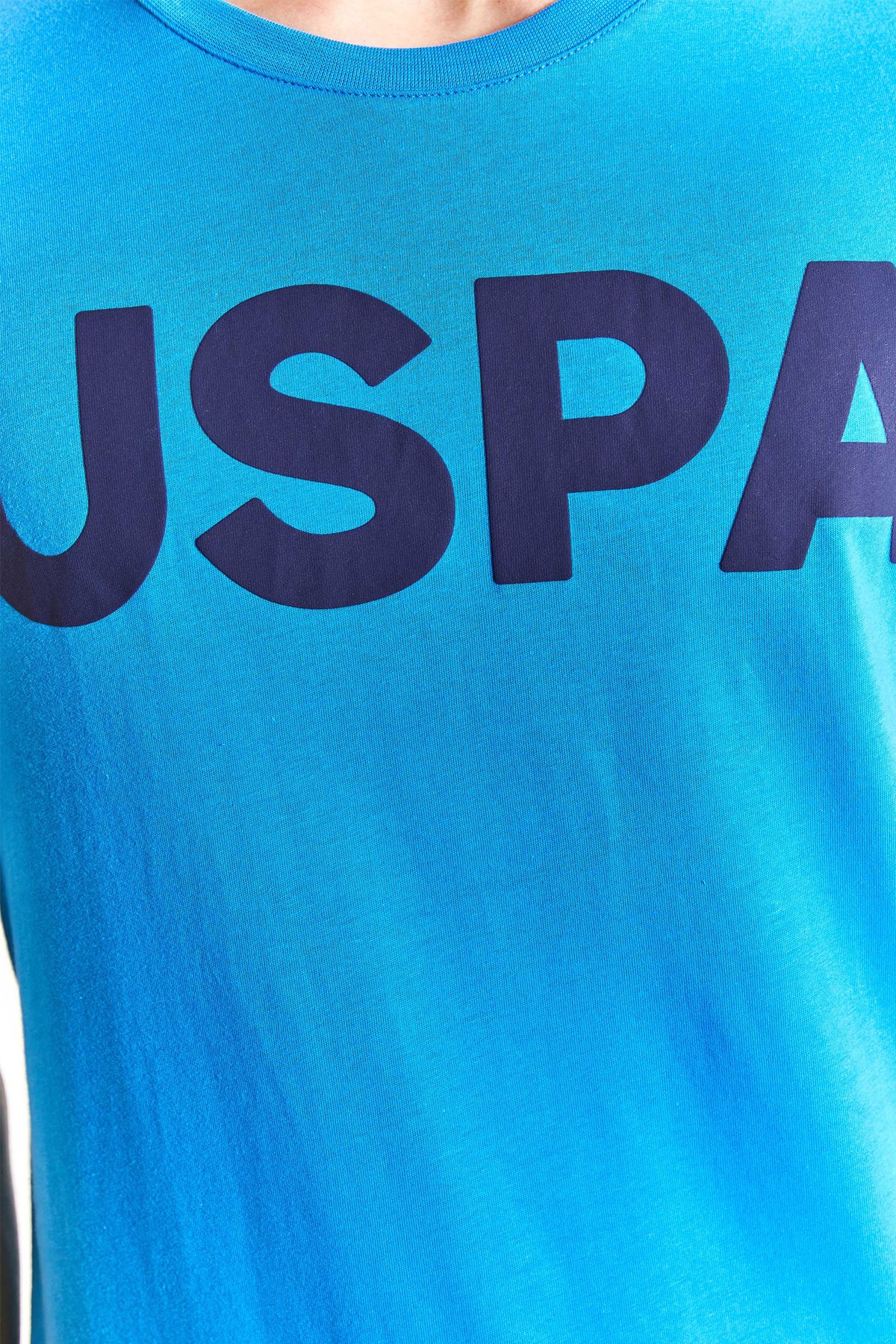 U.S. Polo Assn. Erkek Regular Tişört 50279620-VR045 Mavi