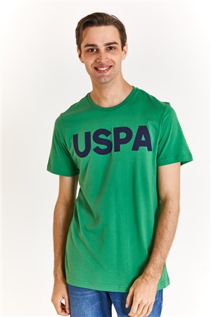 U.S. Polo Assn. Erkek Regular Tişört 50279620-VR054 Yeşil