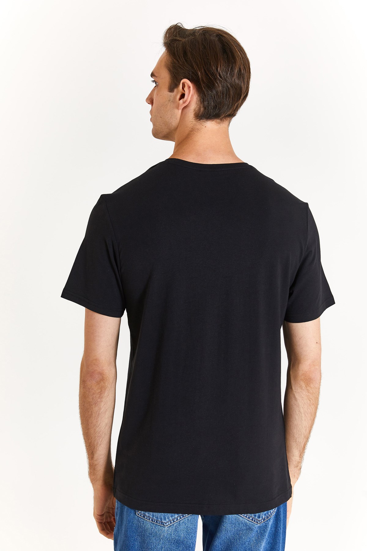 U.S. Polo Assn. Erkek Regular Tişört 50279632-VR046 Siyah