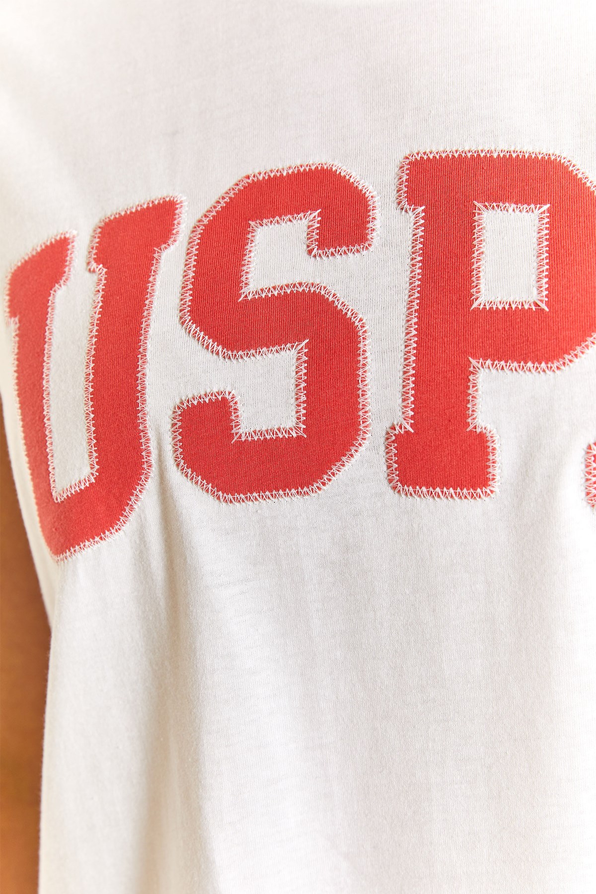 U.S. Polo Assn. Kadın Tişört 50280036-VR013 Beyaz