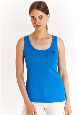 U.S. Polo Assn. Kadın Tişört C Mavi