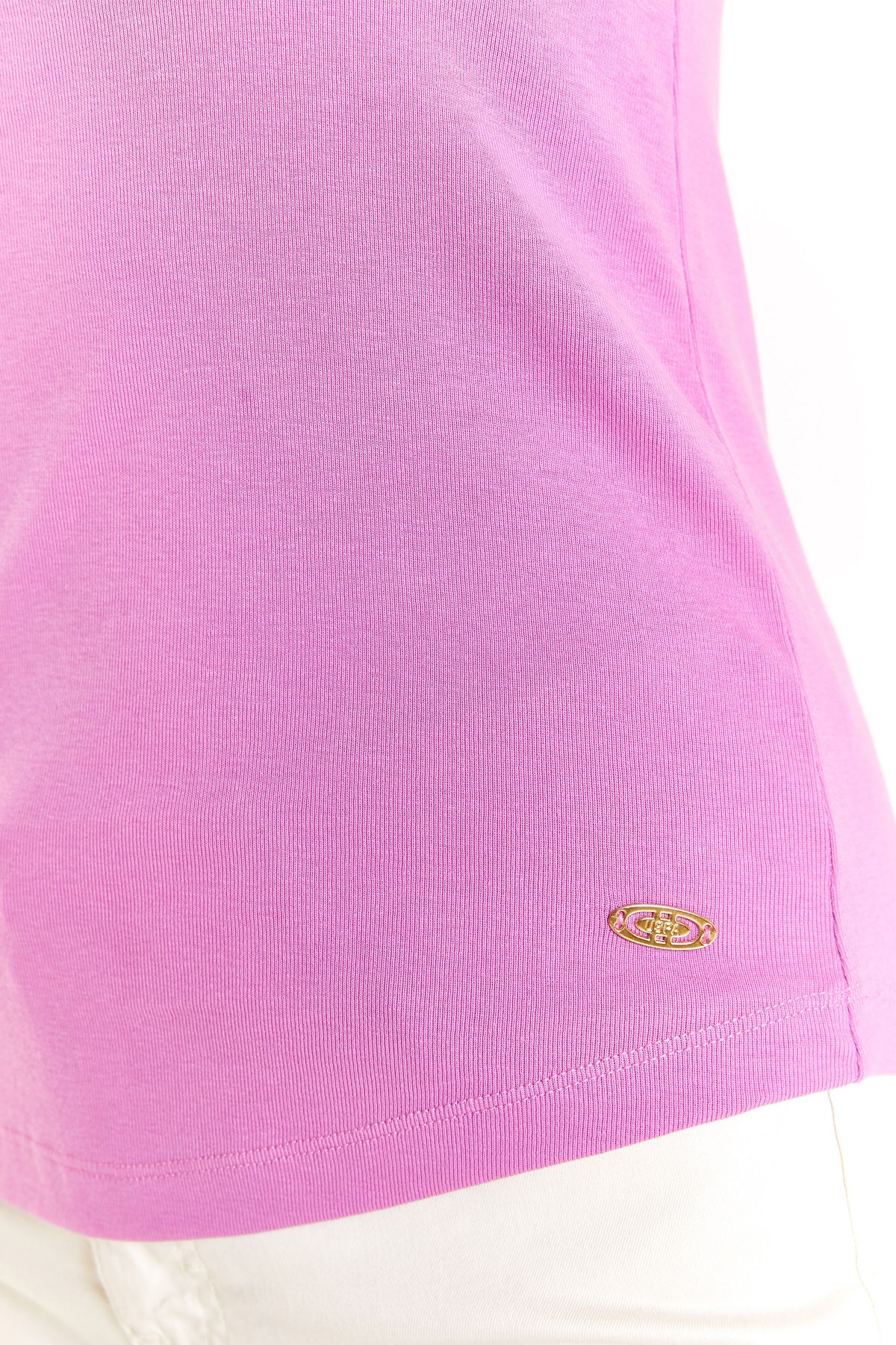 U.S. Polo Assn. Kadın Tişört 50280072-VR037 Pembe
