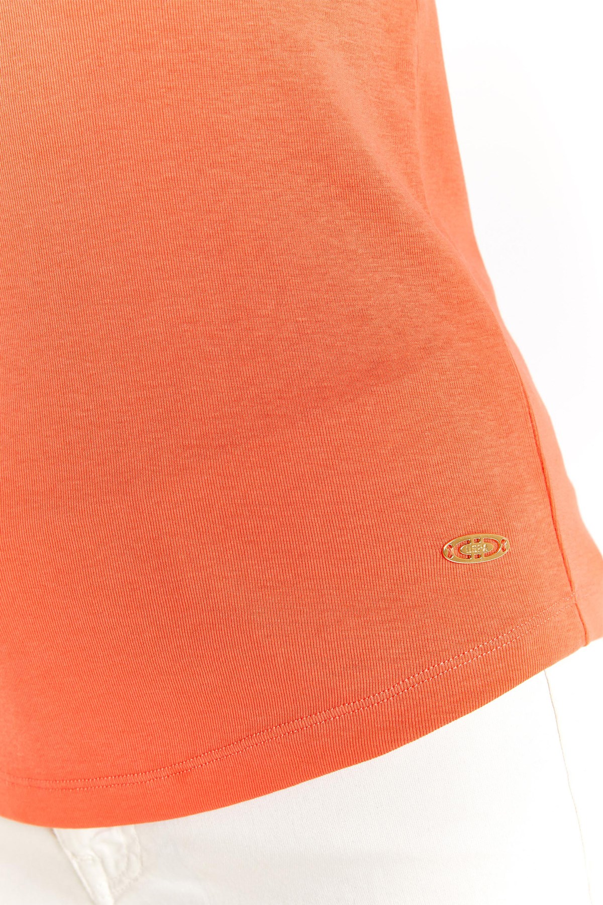 U.S. Polo Assn. Kadın Tişört 50280072-VR039 Pembe