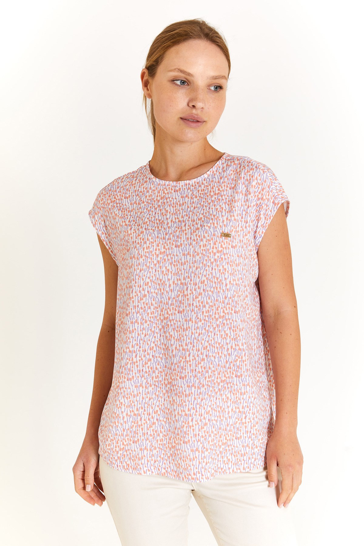 U.S. Polo Assn. Regular Kadın Bluz 50280956-VR047 Pembe