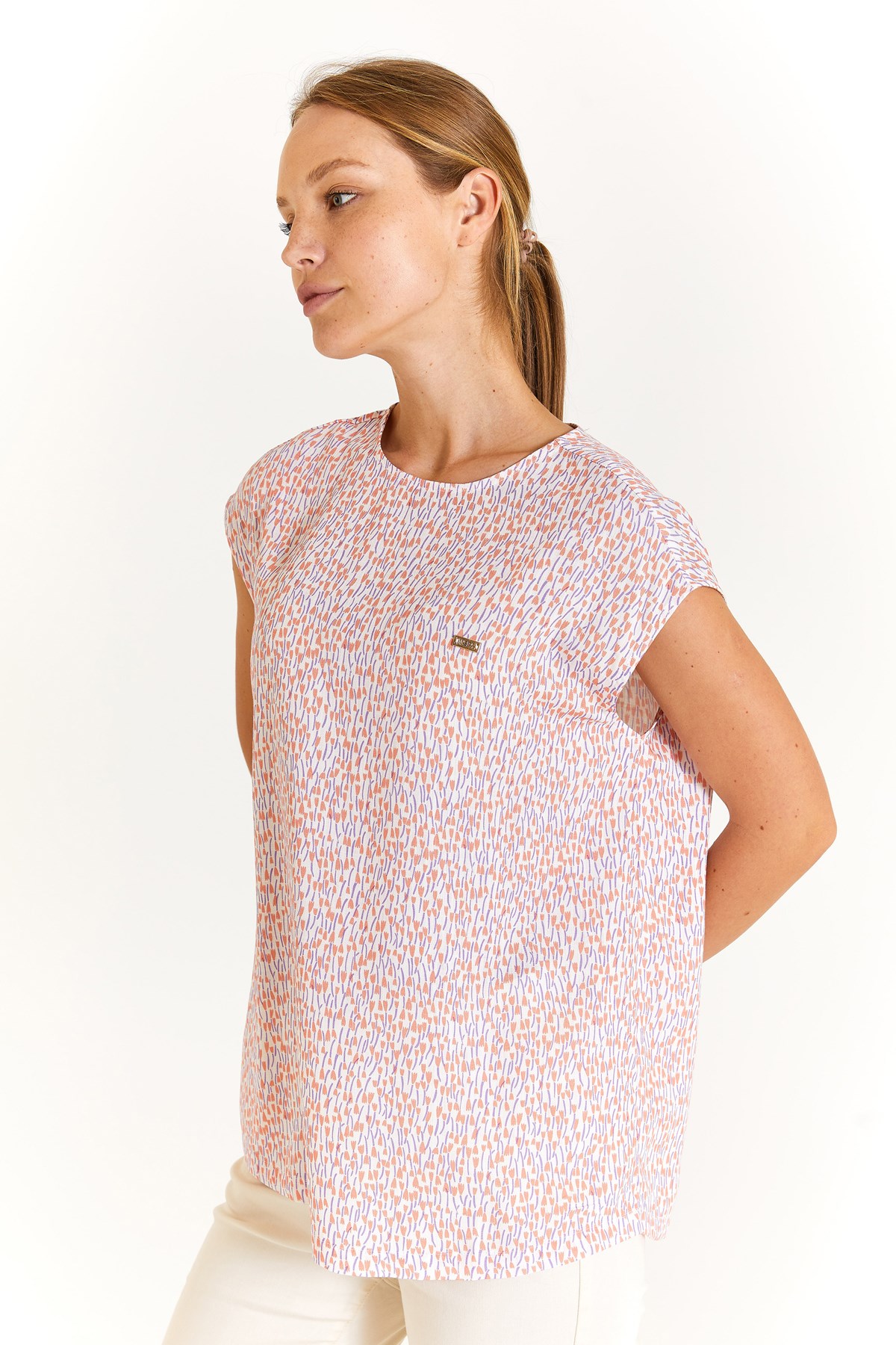 U.S. Polo Assn. Regular Kadın Bluz 50280956-VR047 Pembe