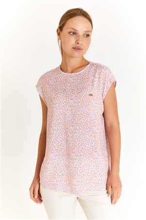 U.S. Polo Assn. Regular Kadın Bluz 50280956-VR047 Pembe