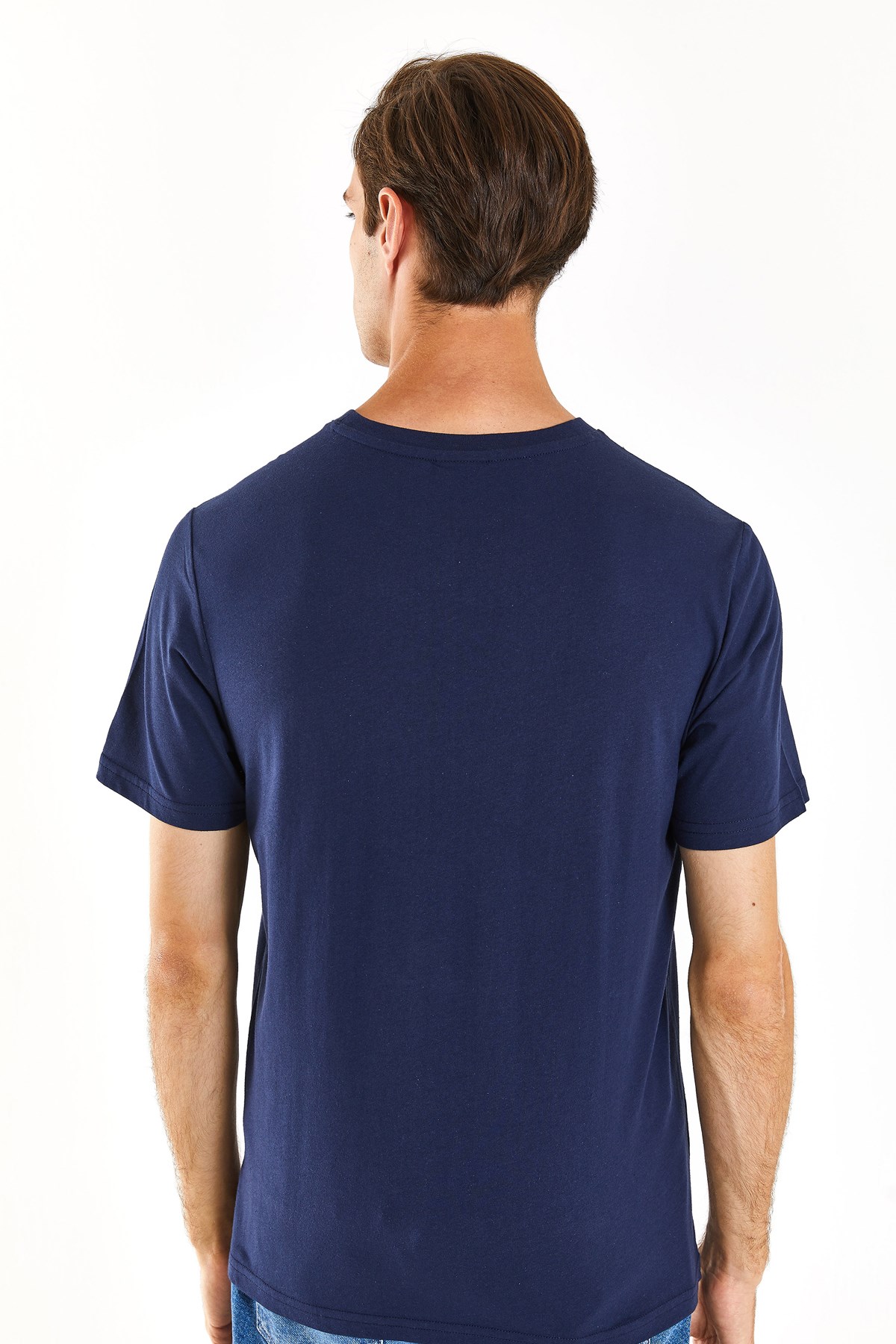 U.S. Polo Assn. Erkek Tişört 50281045-VR033 Lacivert