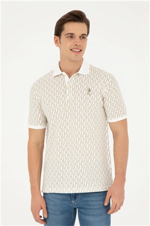 U.S. Polo Assn. Erkek Tişört 50281520-VR183 Haki
