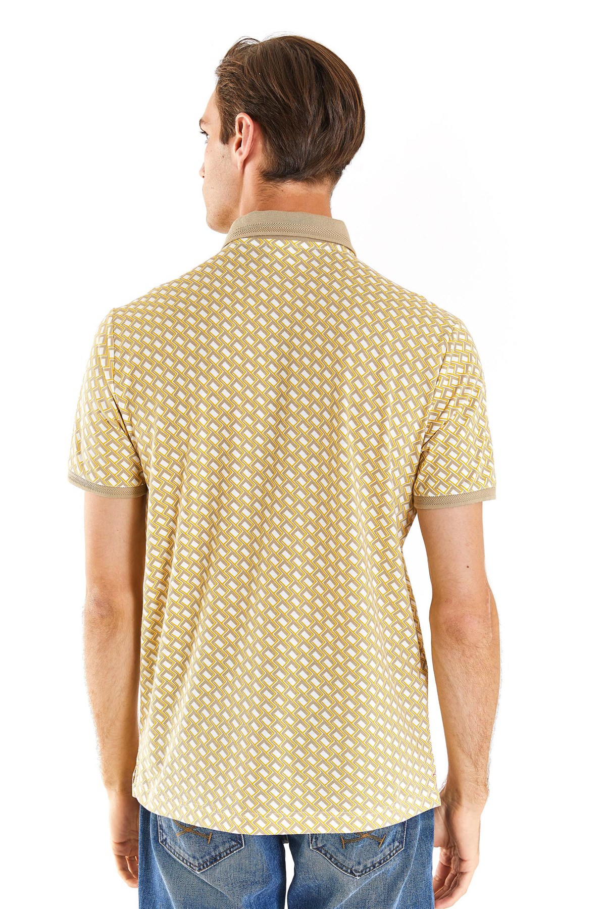 U.S. Polo Assn. Erkek Tişört 50281523-VR183 Haki