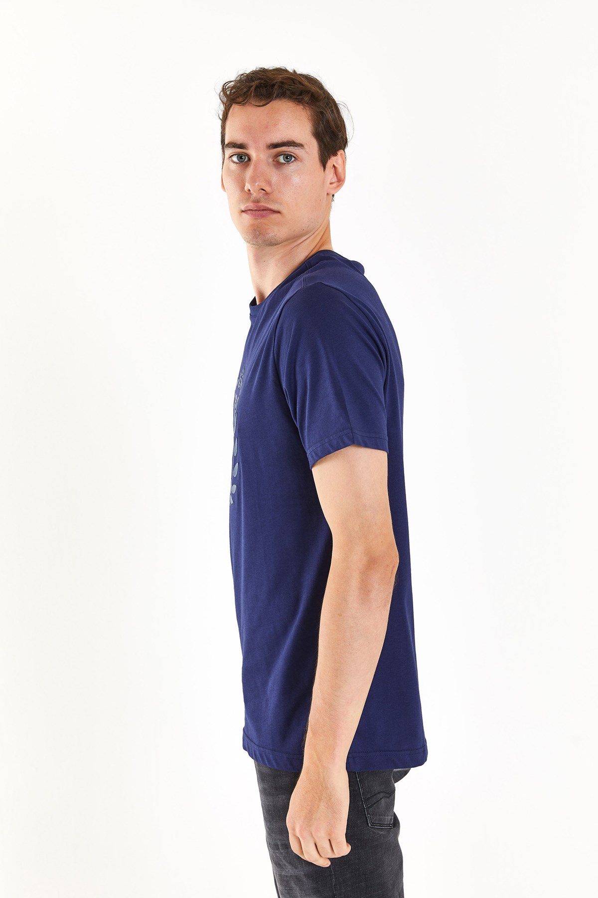 U.S. Polo Assn. Erkek Regular Tişört 50281567-VR033 Lacivert