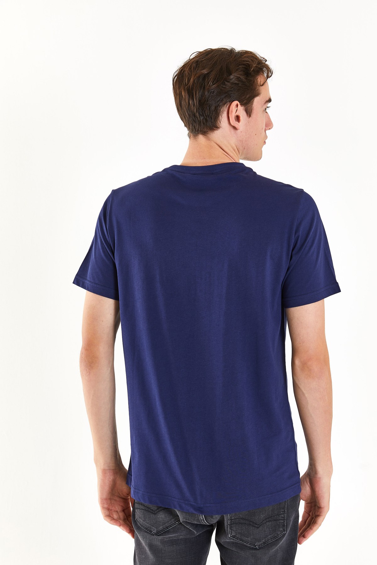 U.S. Polo Assn. Erkek Regular Tişört 50281567-VR033 Lacivert