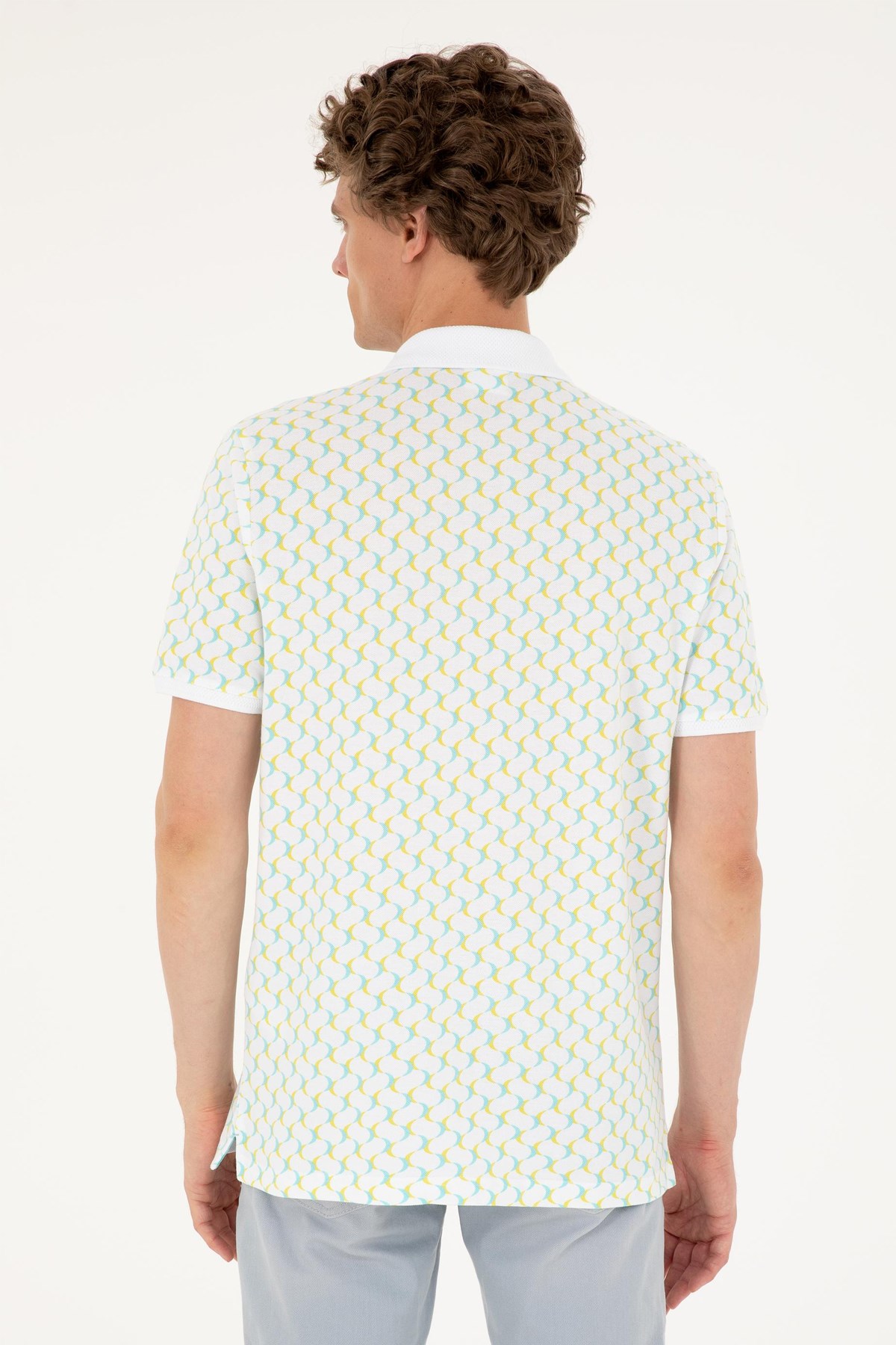 U.S. Polo Assn. Erkek Tişört  50281925-VR090 Yeşil