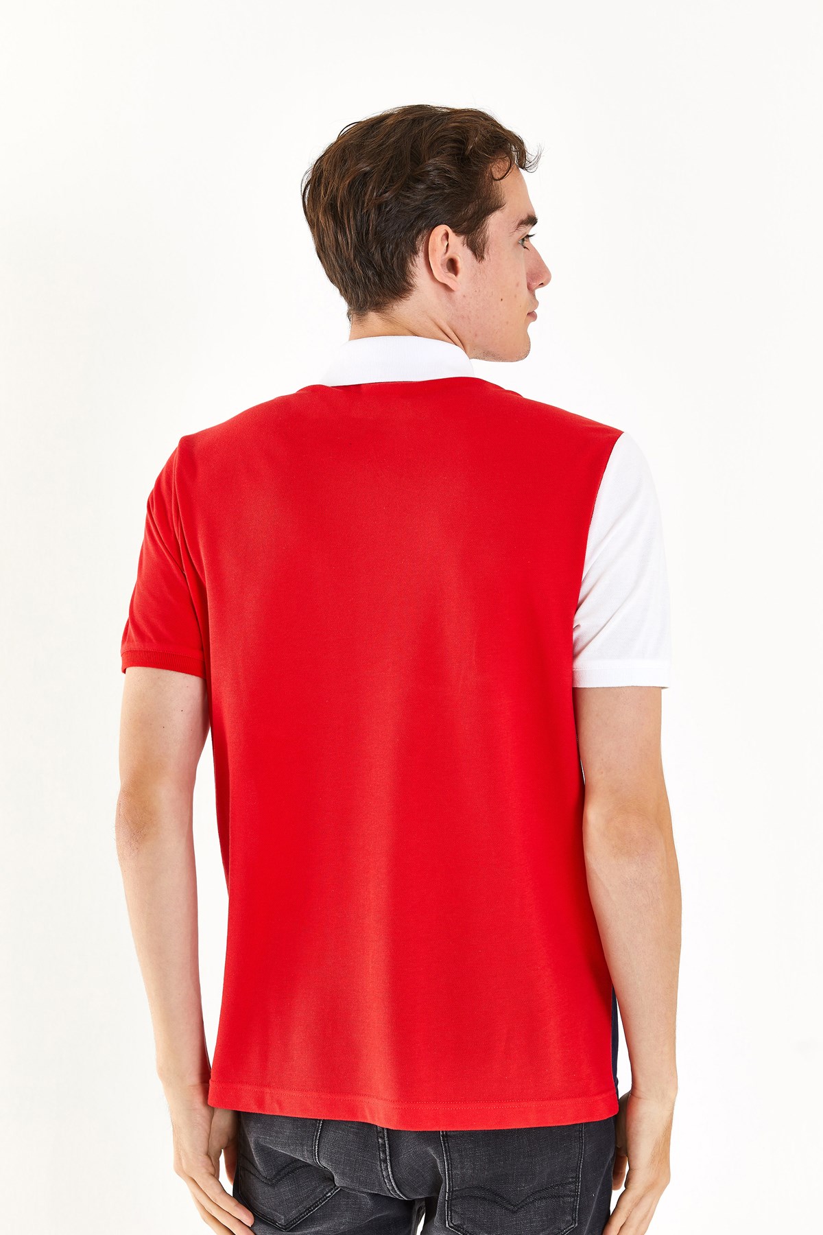 U.S. Polo Assn. Regular Erkek Tişört 50281946-VR030 Kırmızı