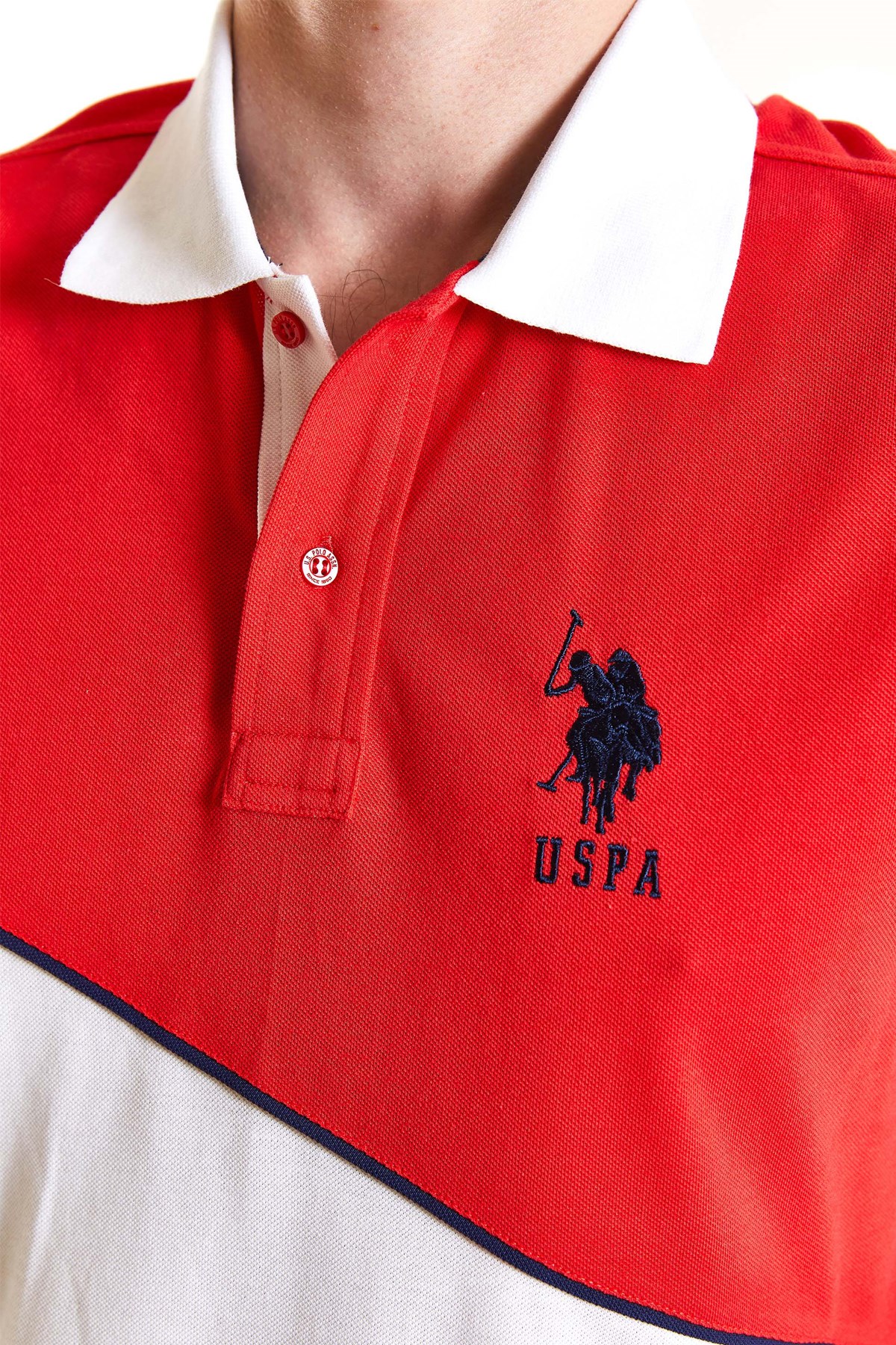 U.S. Polo Assn. Regular Erkek Tişört 50281946-VR030 Kırmızı