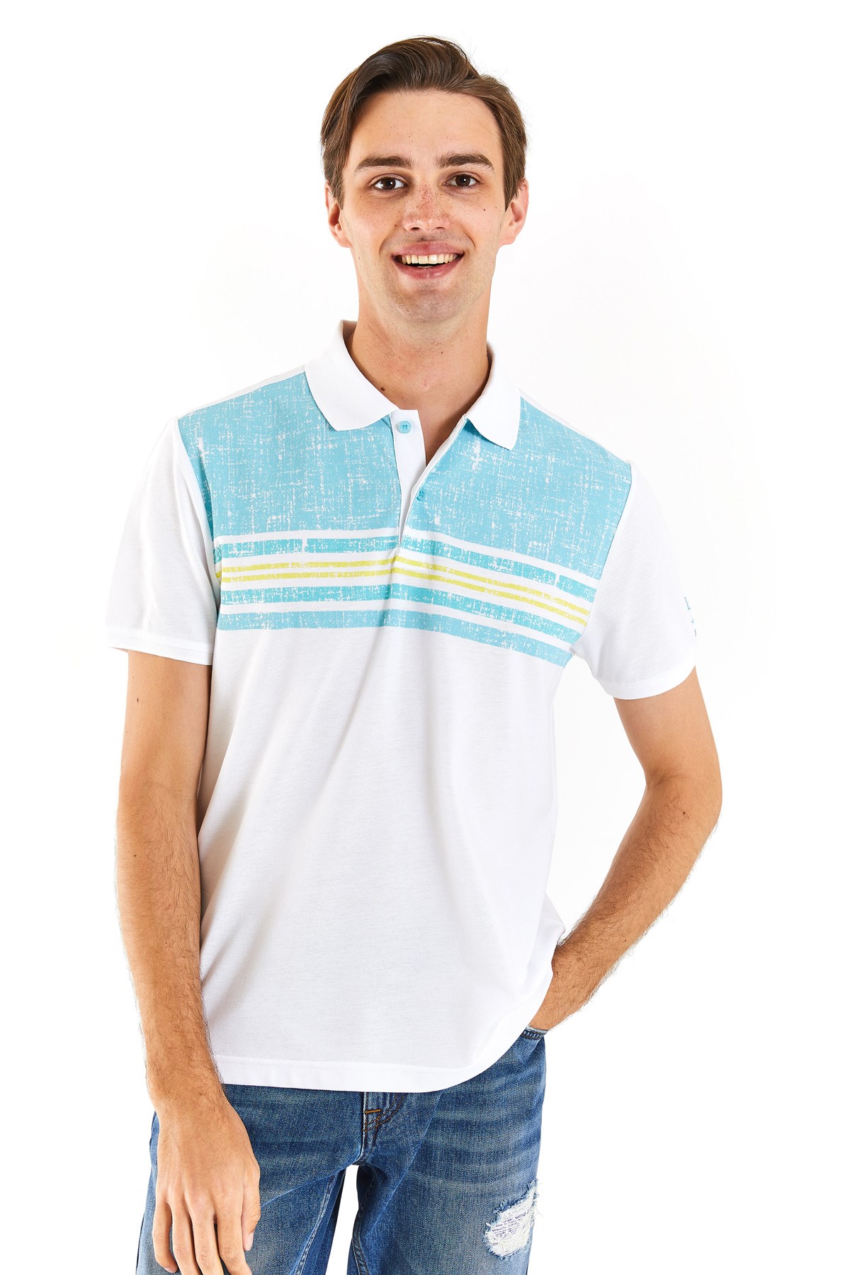 U.S. Polo Assn. Regular Erkek Tişört 50281951-VR090 Yeşil