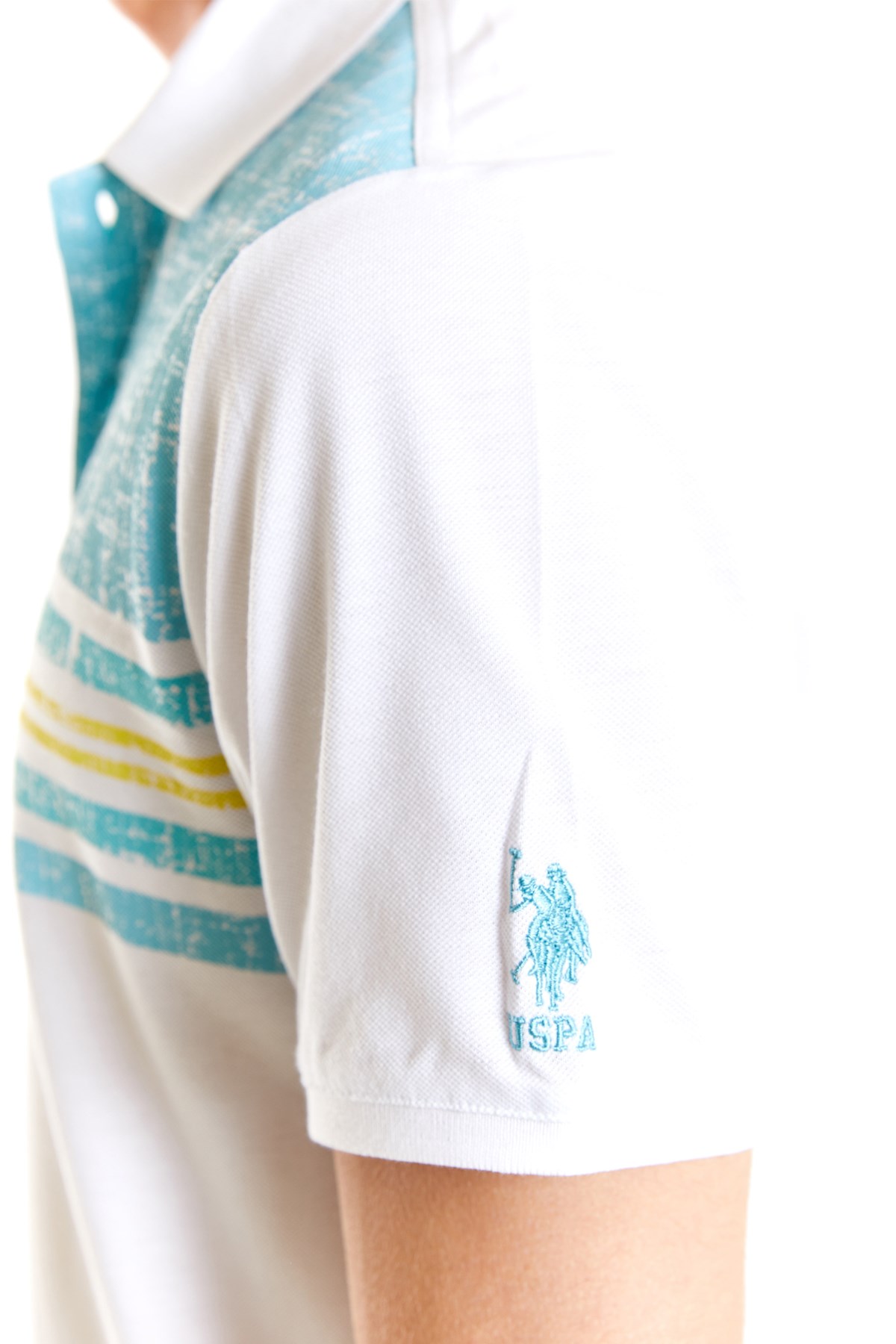 U.S. Polo Assn. Regular Erkek Tişört 50281951-VR090 Yeşil