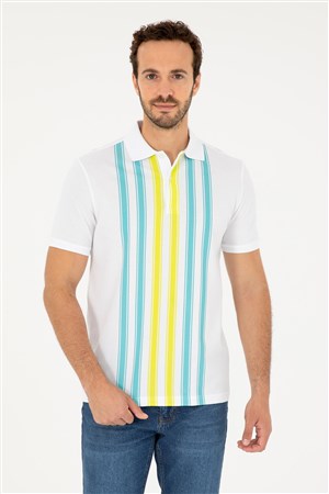 U.S. Polo Assn. Erkek Tişört  50281954-VR013 Beyaz