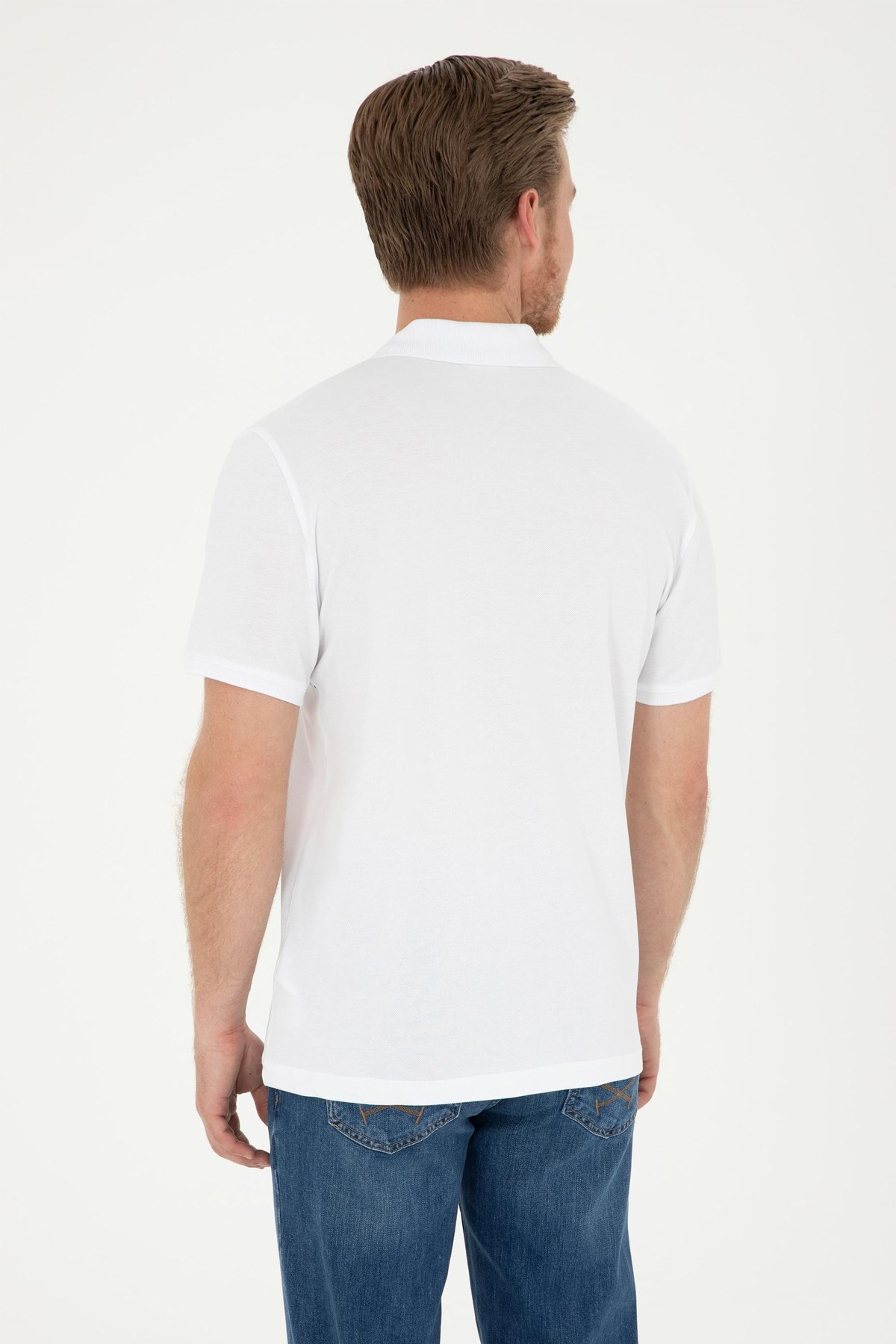 U.S. Polo Assn. Erkek Tişört  50281956-VR003 Mavi