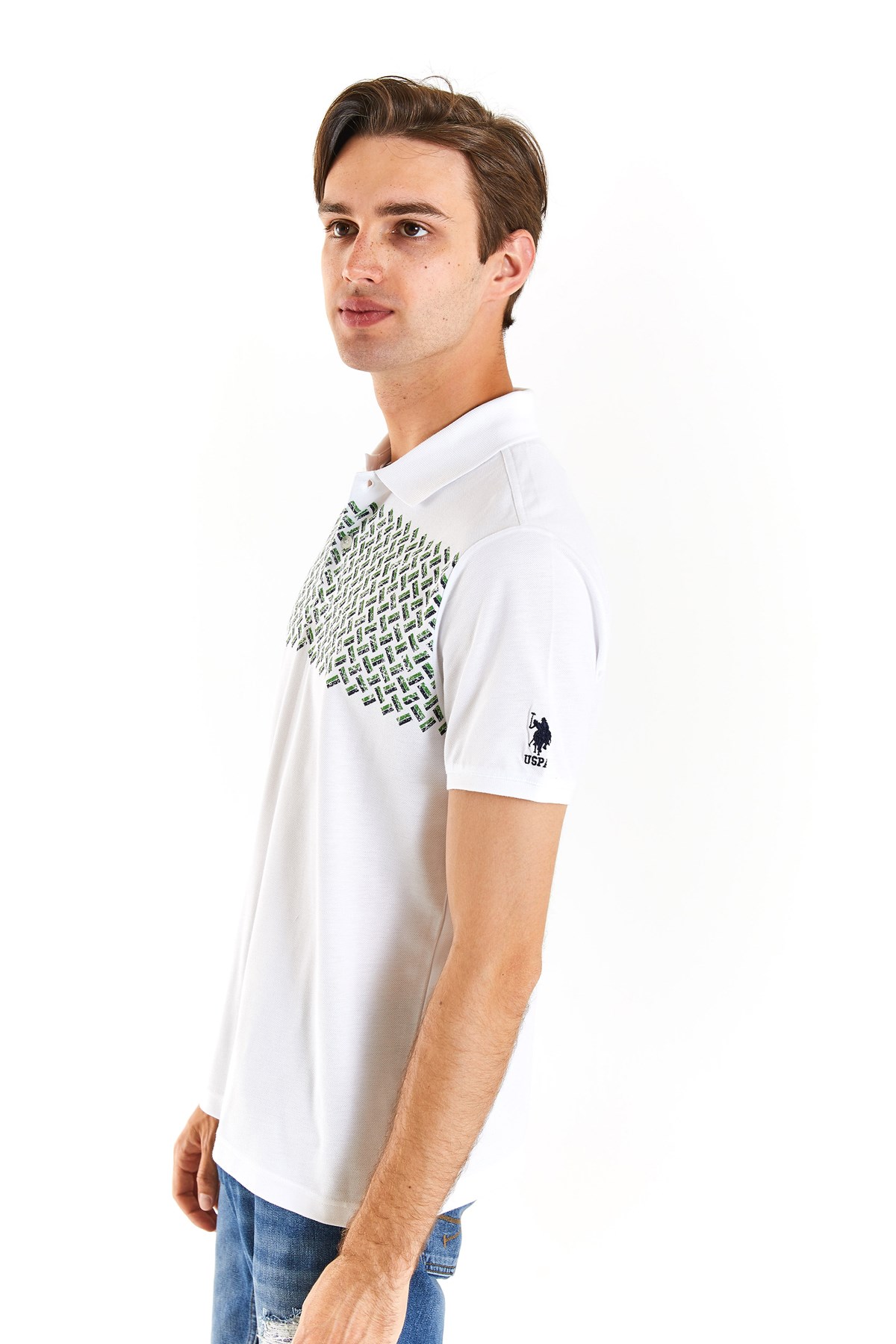 U.S. Polo Assn. Erkek Tişört  50281956-VR033 Lacivert