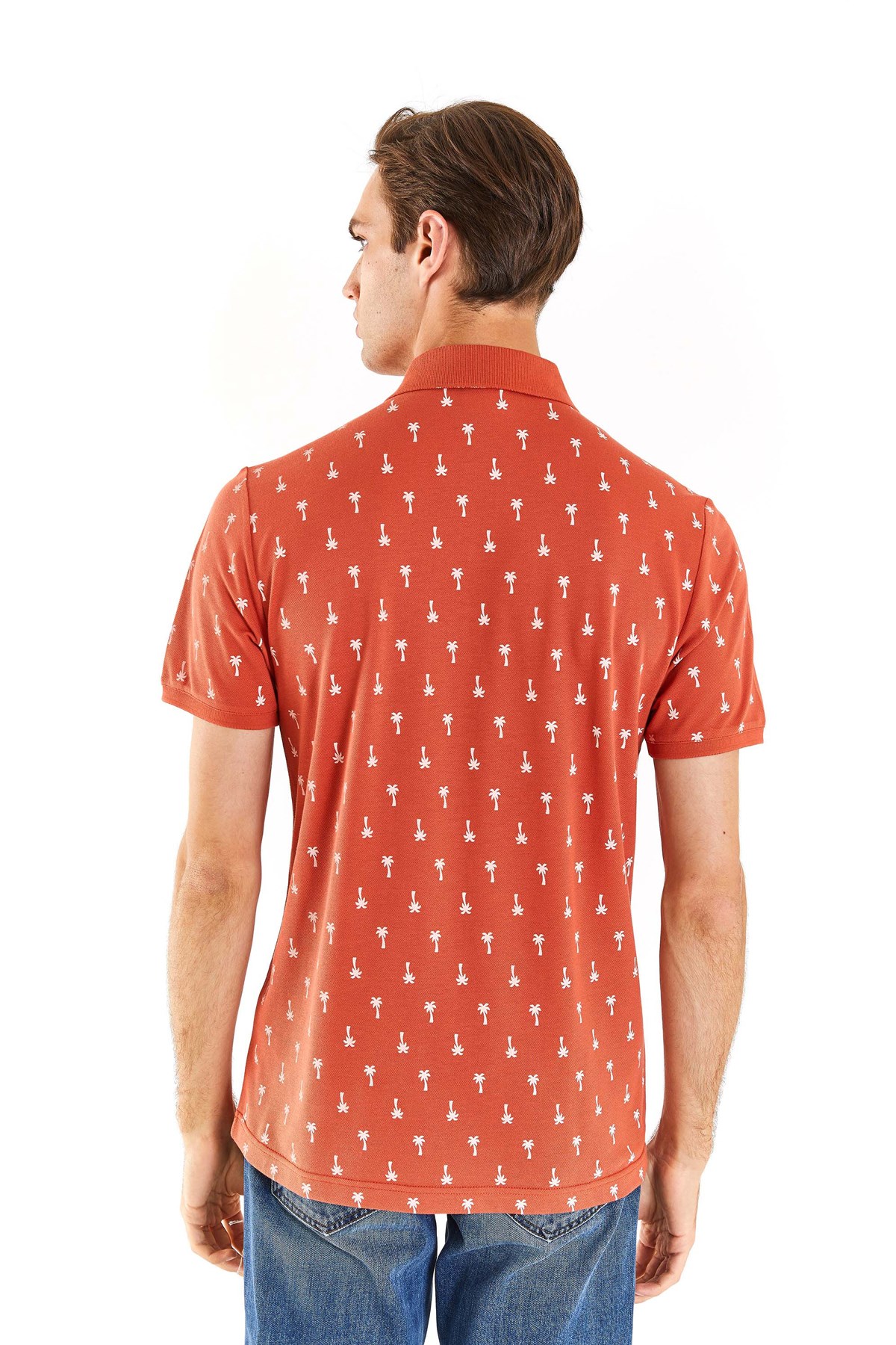 U.S. Polo Assn. Erkek Tişört 50281960-VR042 Pembe