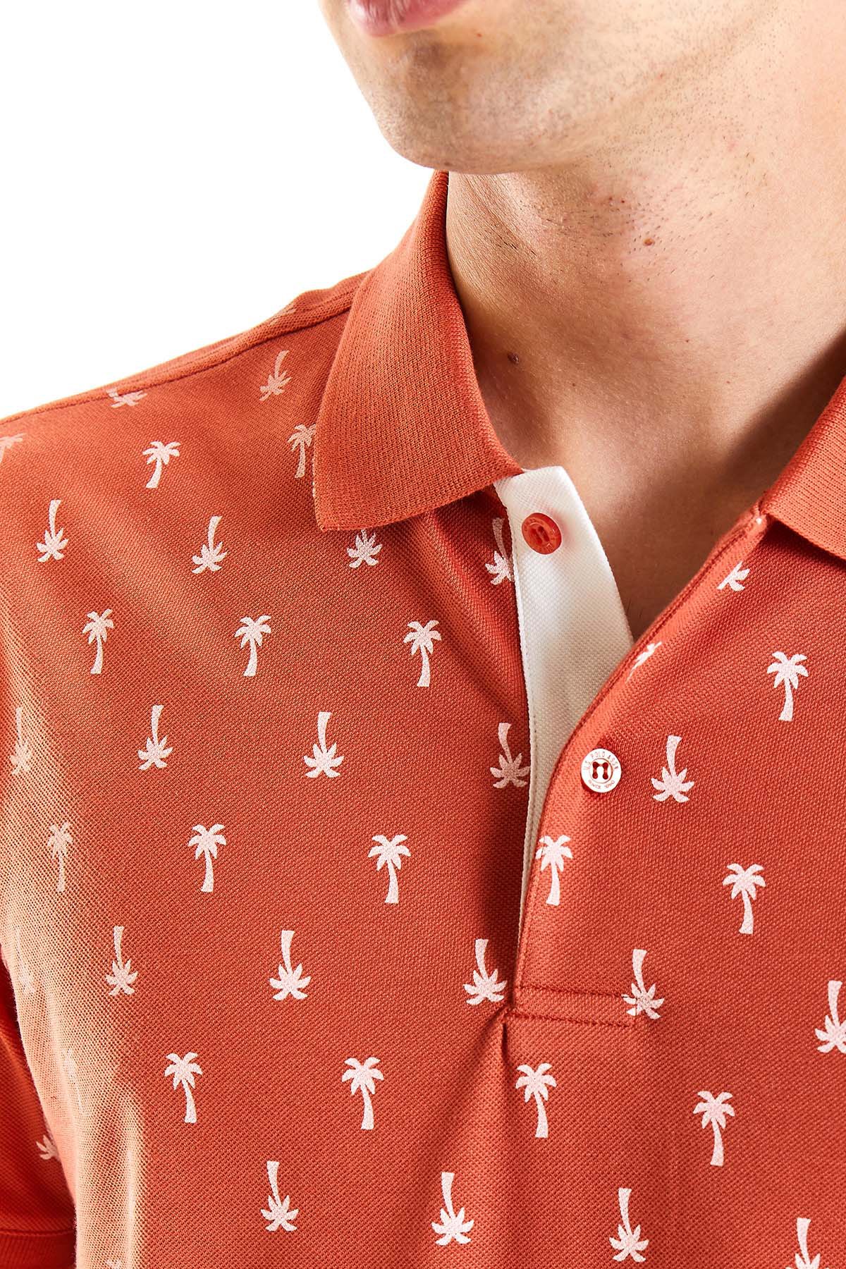 U.S. Polo Assn. Erkek Tişört 50281960-VR042 Pembe