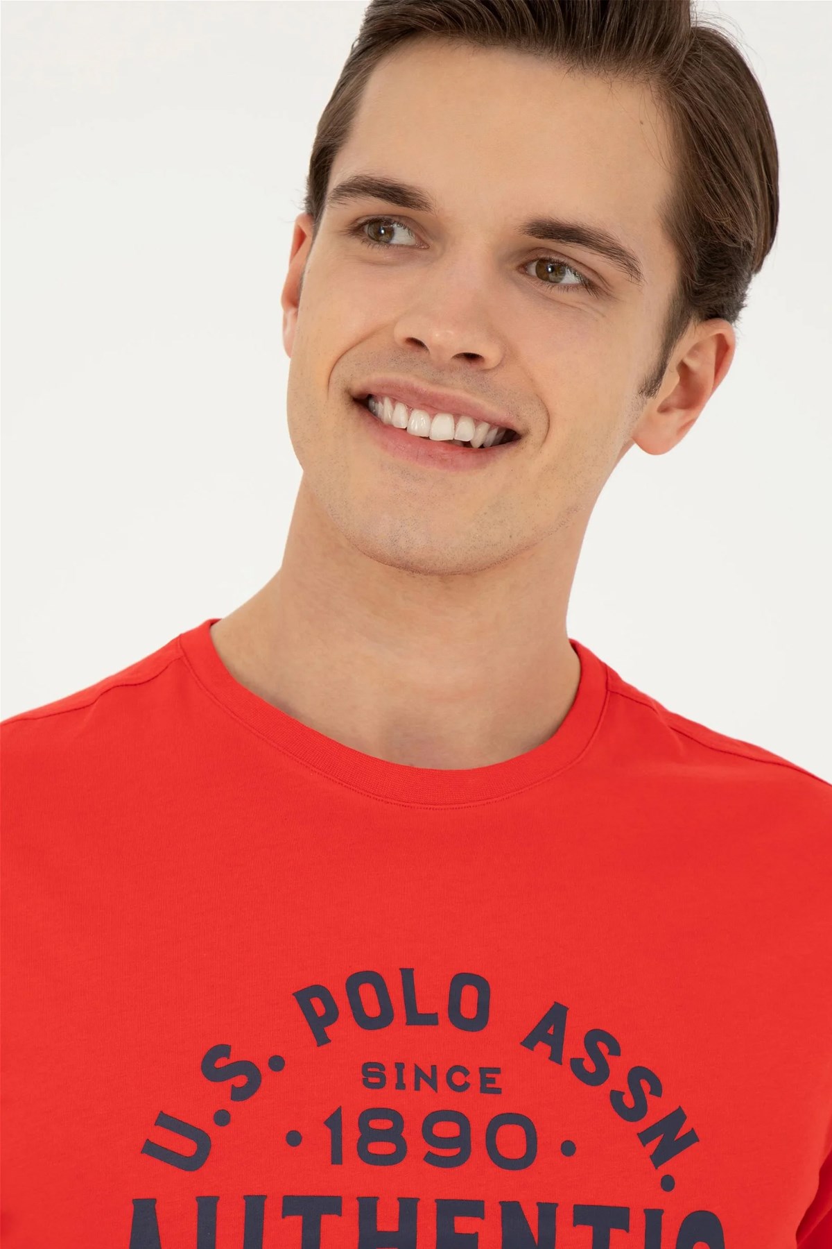 U.S. Polo Assn. Erkek Tişört 50282005-VR030 Kırmızı