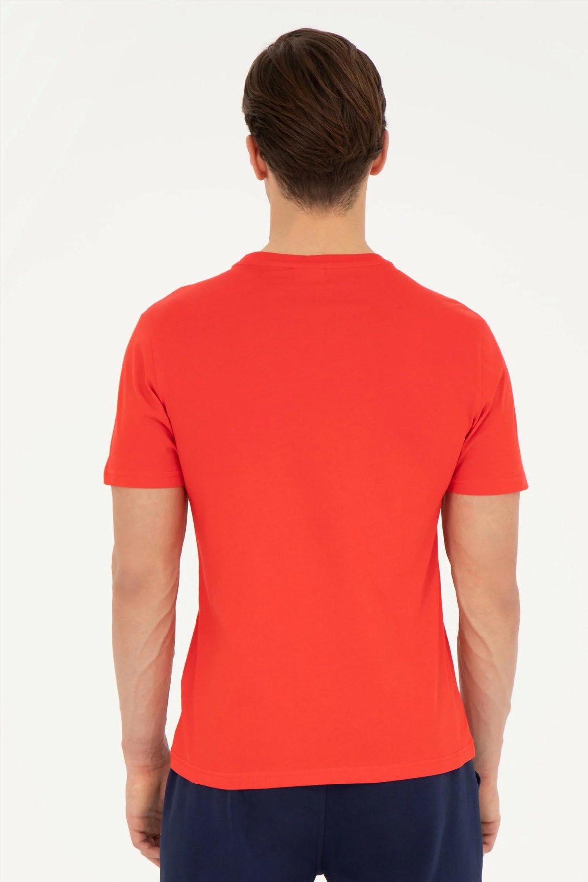 U.S. Polo Assn. Erkek Tişört 50282005-VR030 Kırmızı