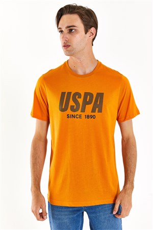 U.S. Polo Assn. Erkek Tişört 50282027-VR031 Turuncu