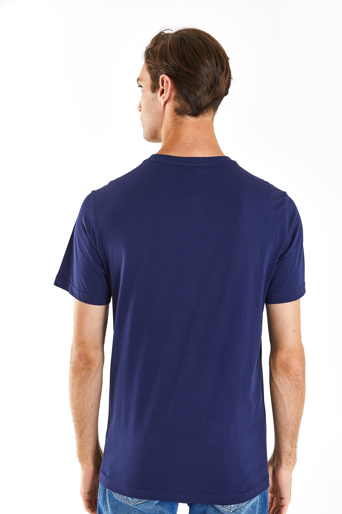 U.S. Polo Assn. Erkek Tişört 50282027-VR033 Lacivert