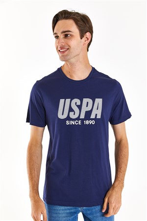 U.S. Polo Assn. Erkek Tişört 50282027-VR033 Lacivert
