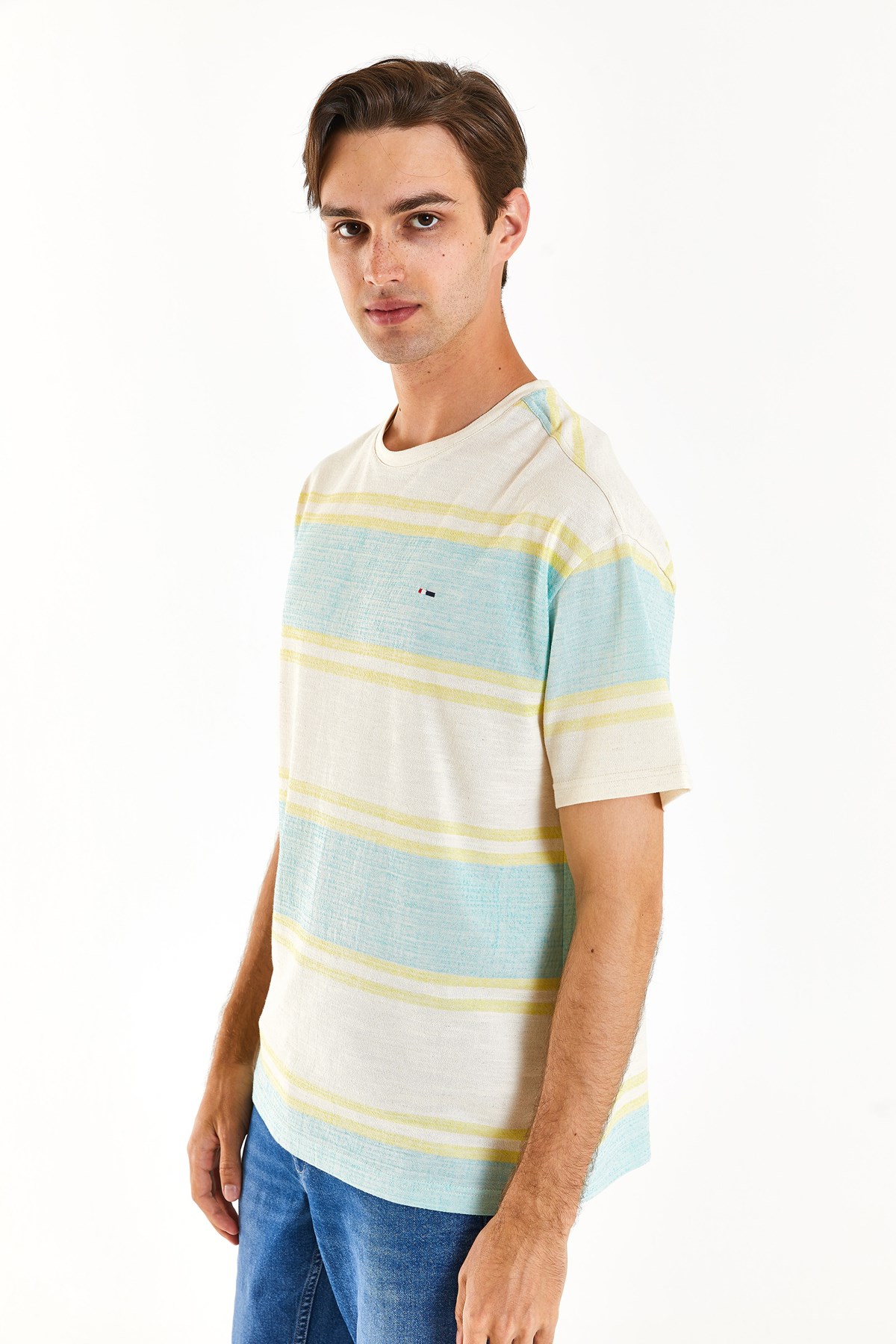 U.S. Polo Assn. Erkek Tişört 50282106-VR090 Yeşil