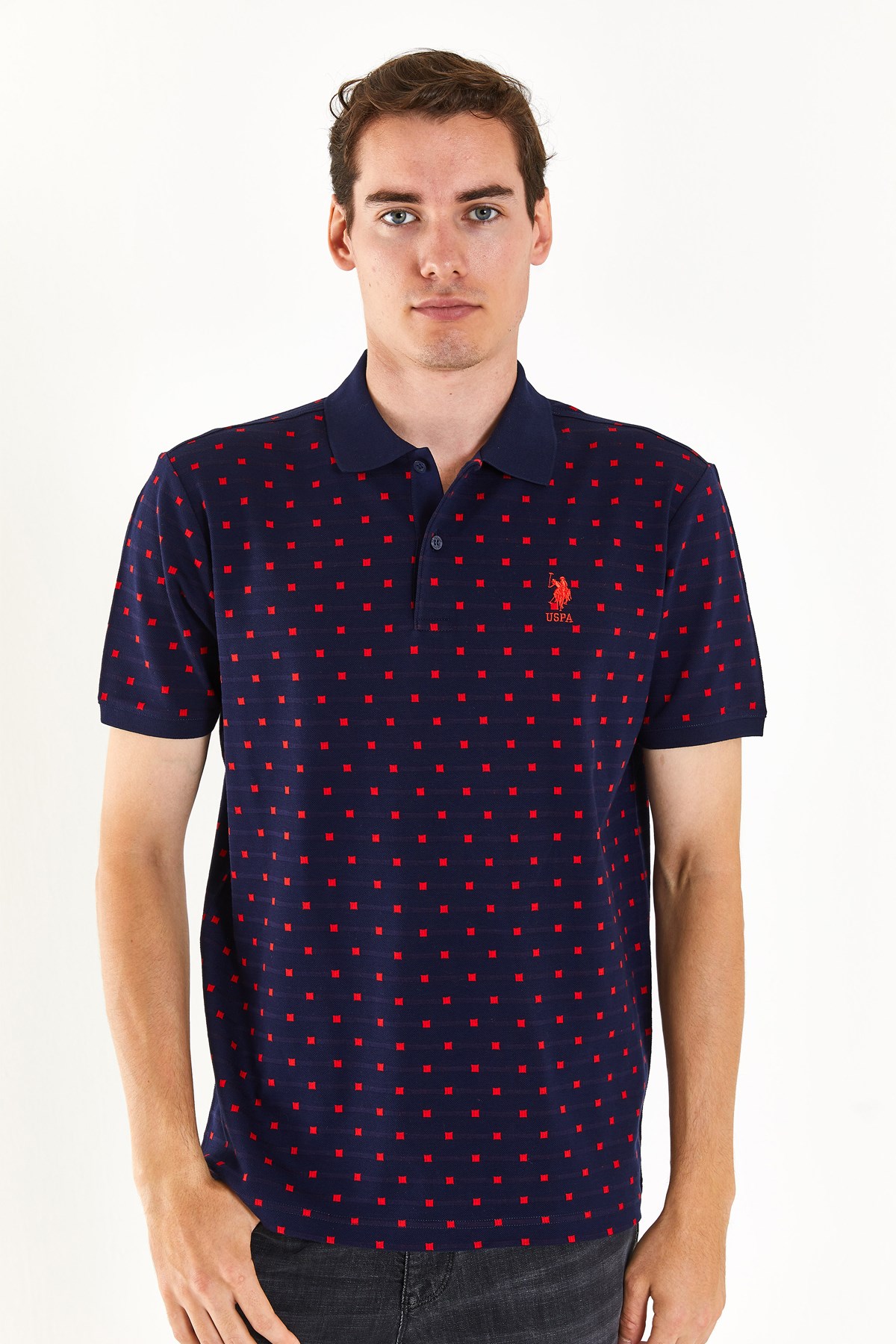 U.S. Polo Assn. Erkek Tişört  50282501-VR033 Lacivert