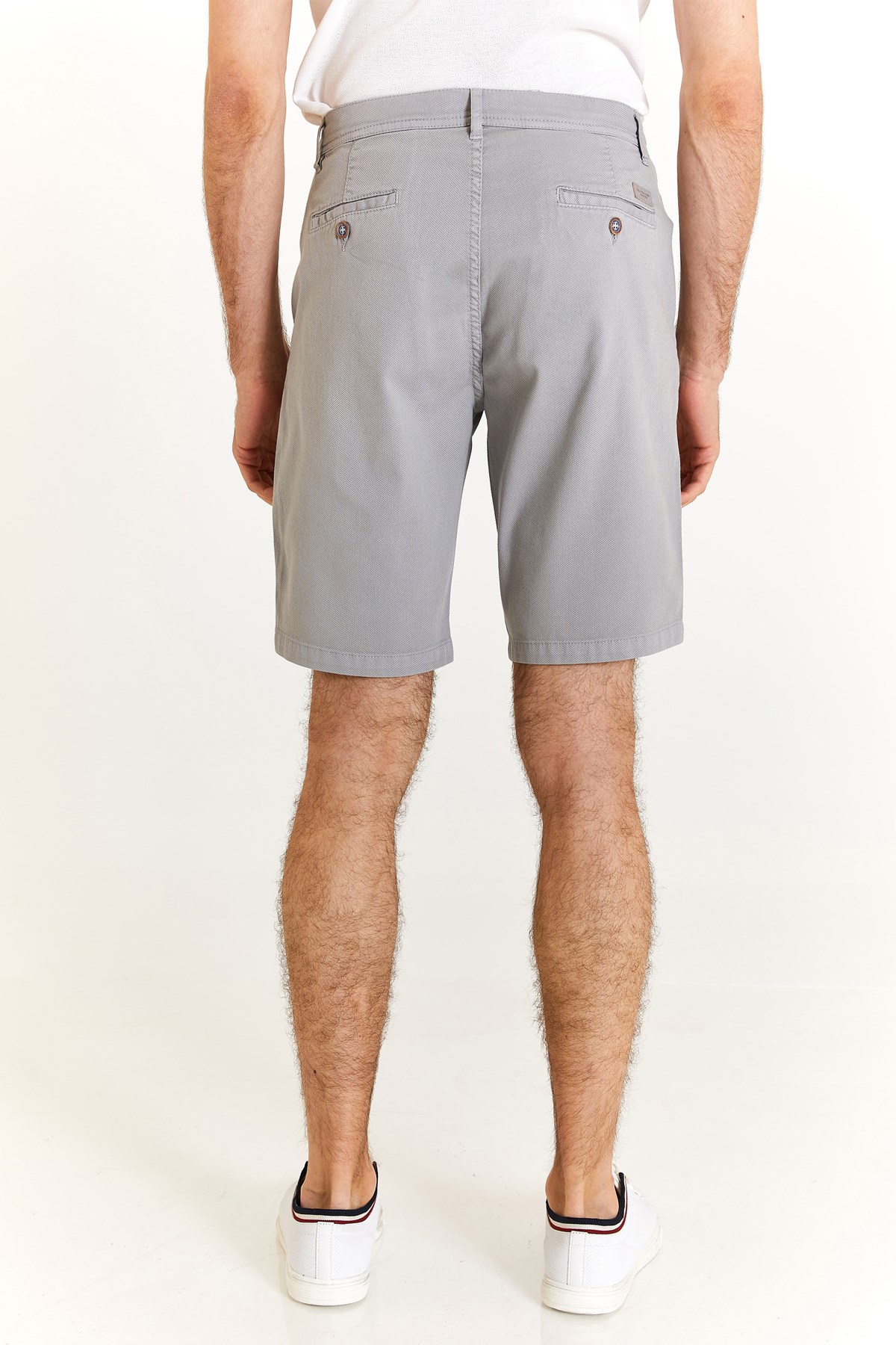 U.S. Polo Assn. Erkek Bermuda Şort 50283928-VR024 Gri