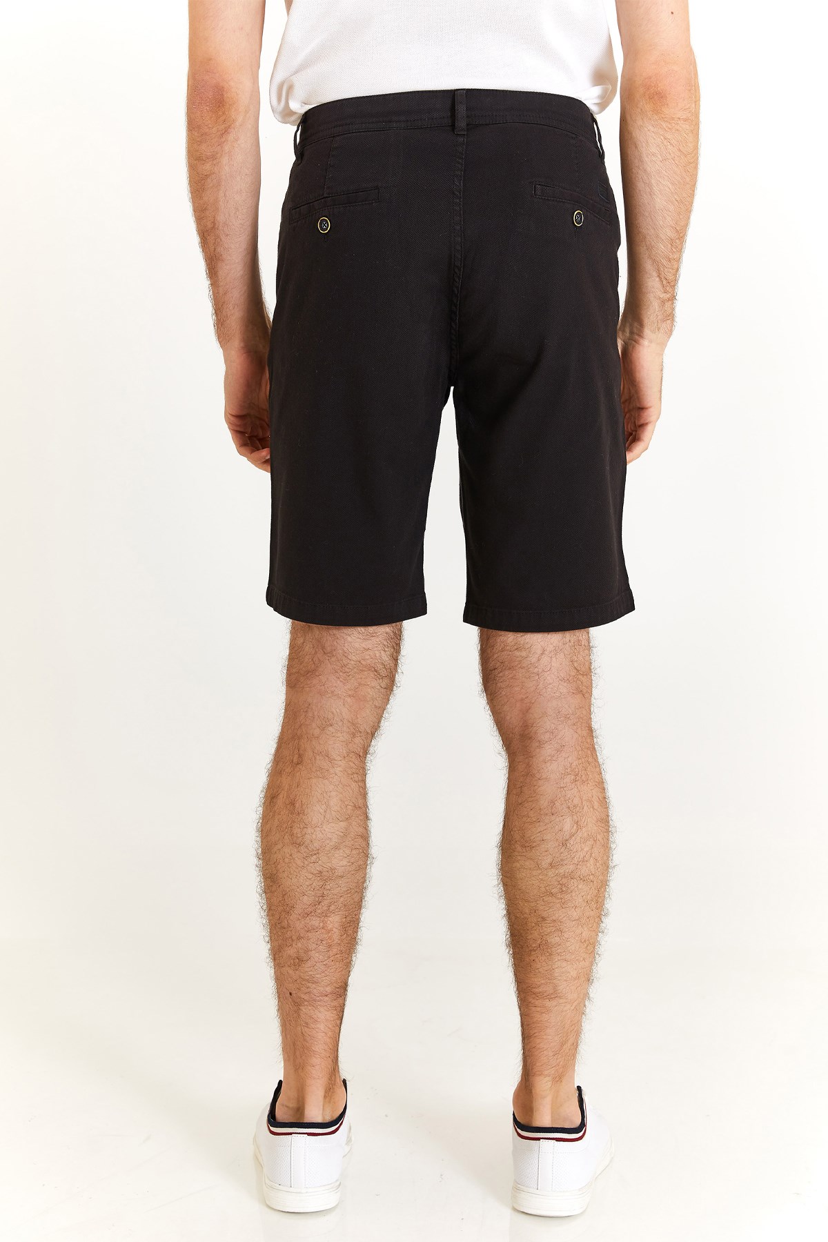 U.S. Polo Assn. Erkek Regular Bermuda Şort 50283928-VR046 Siyah