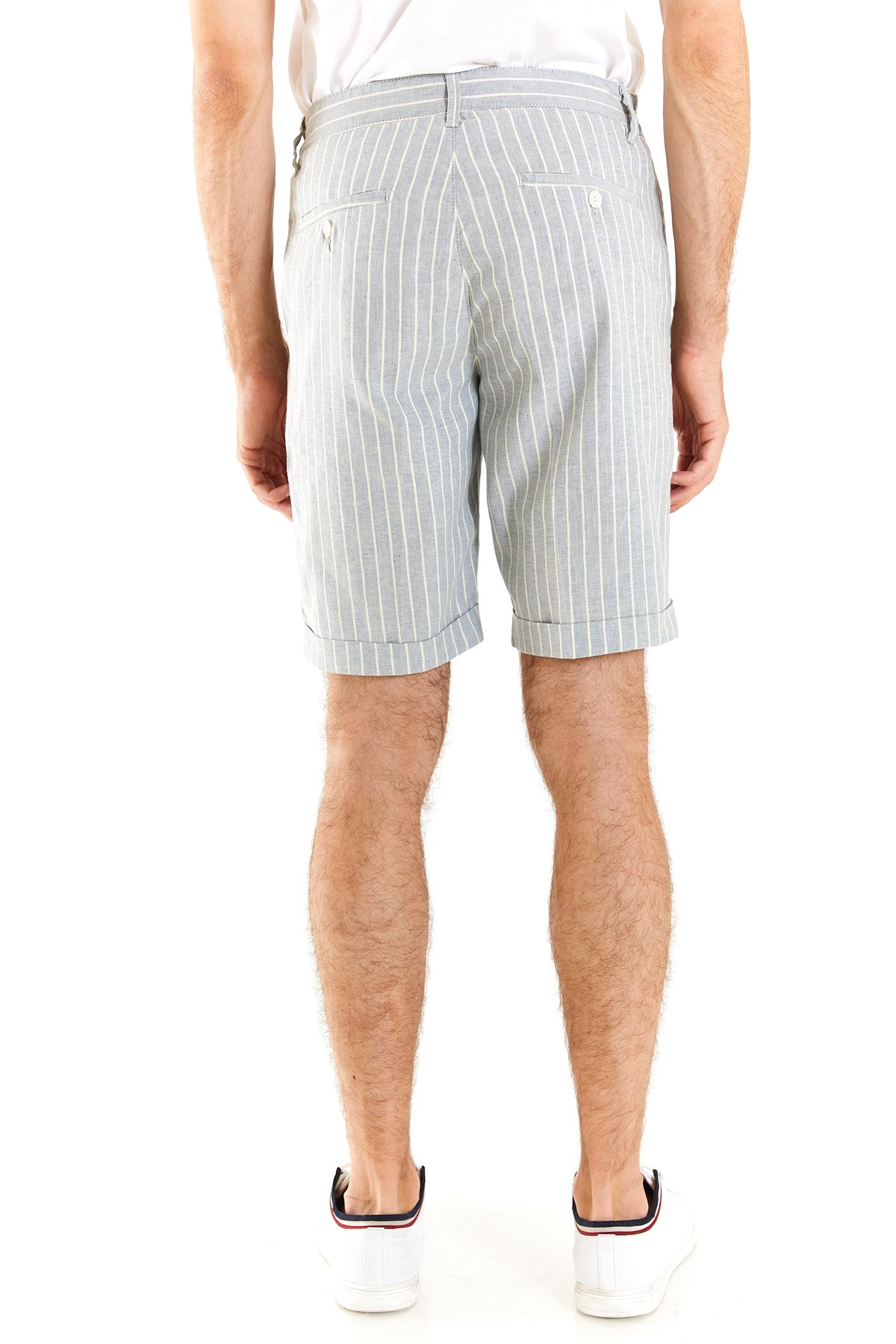 U.S. Polo Assn. Erkek Bermuda Şort 50283937-VR003 Mavi