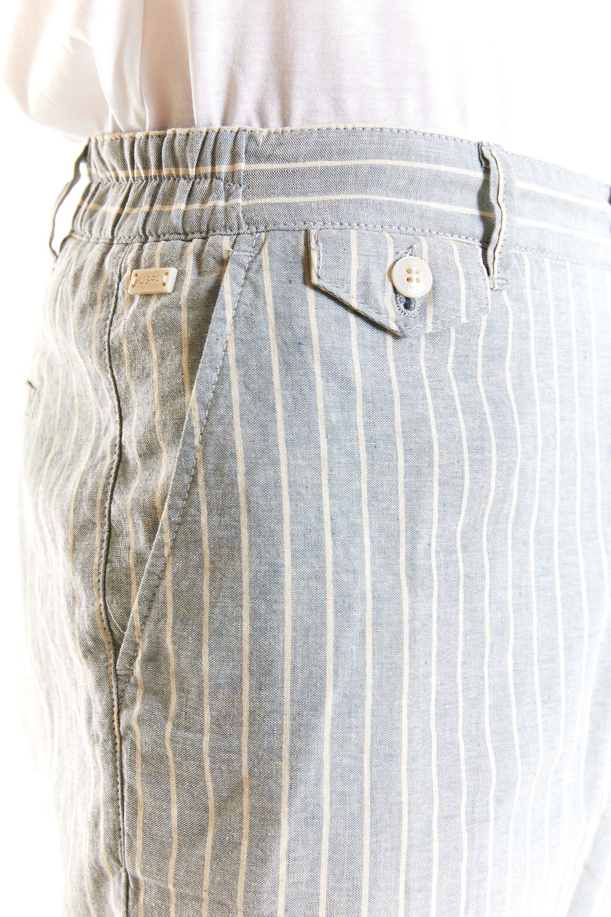 U.S. Polo Assn. Erkek Bermuda Şort 50283937-VR003 Mavi