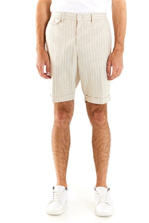 U.S. Polo Assn. Erkek Bermuda Şort 50283937-VR085 Bej