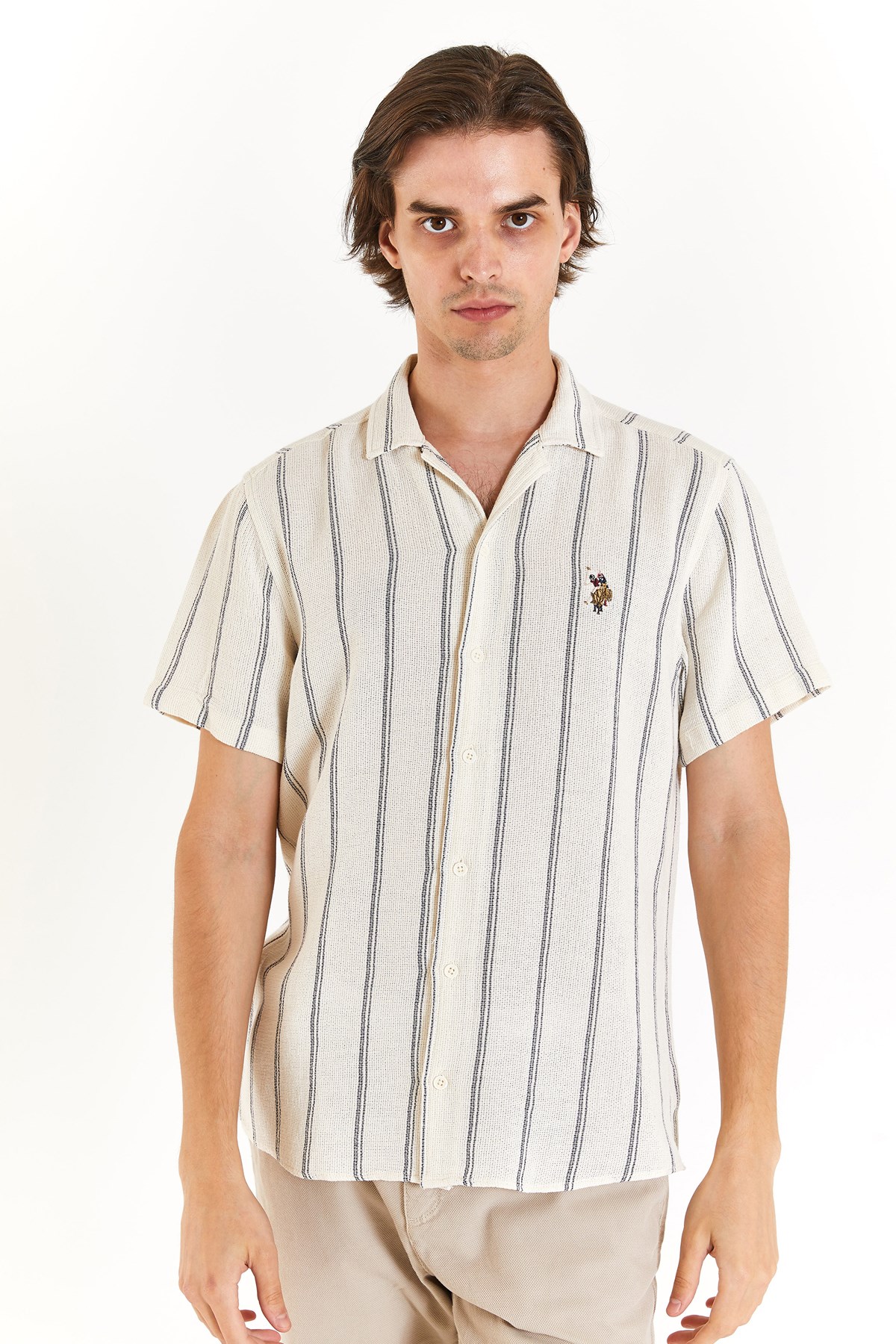 U.S. Polo Assn. Regular Erkek Gömlek 50284236-VR033 Lacivert
