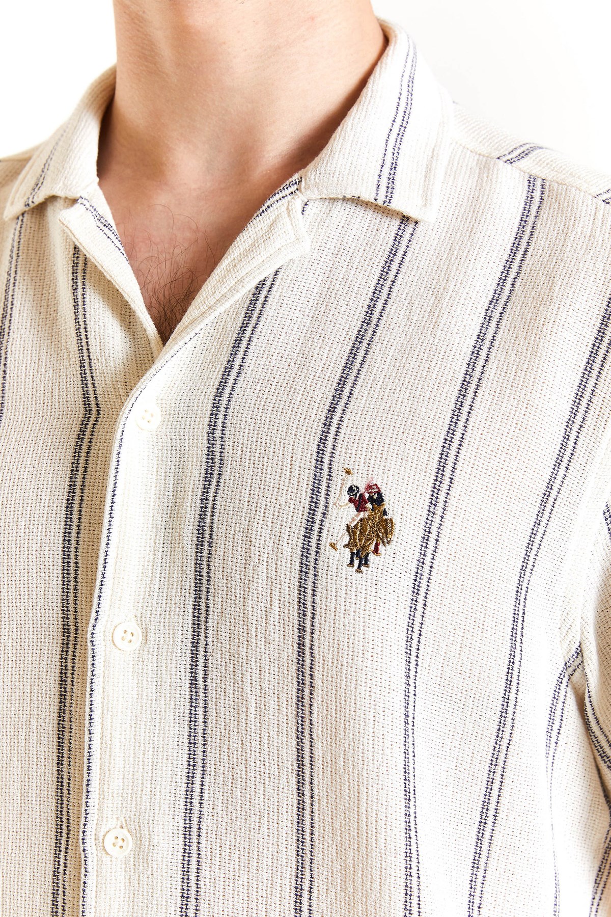 U.S. Polo Assn. Regular Erkek Gömlek 50284236-VR033 Lacivert