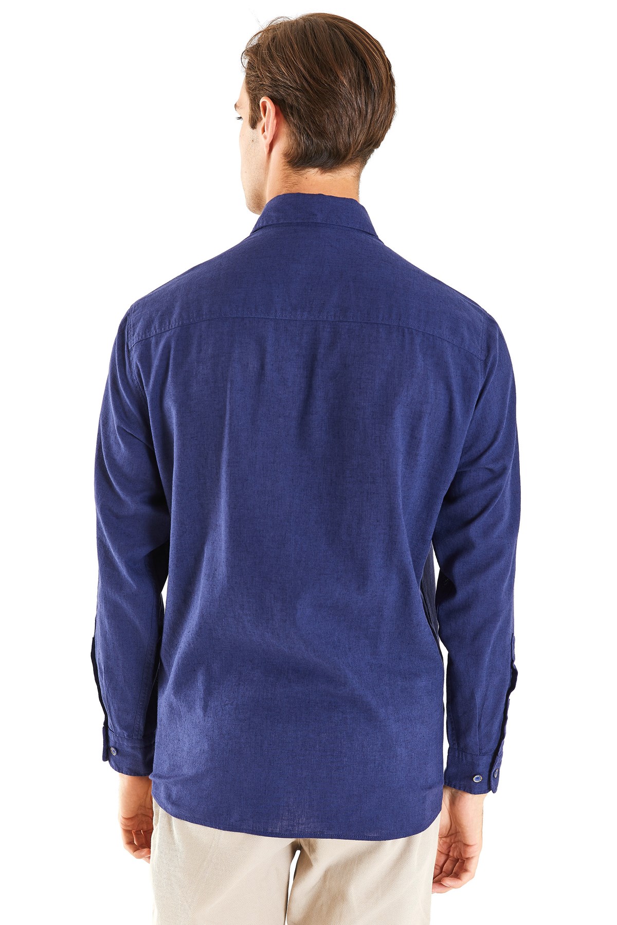 U.S. Polo Assn. Erkek Gömlek 50284297-VR033 Lacivert