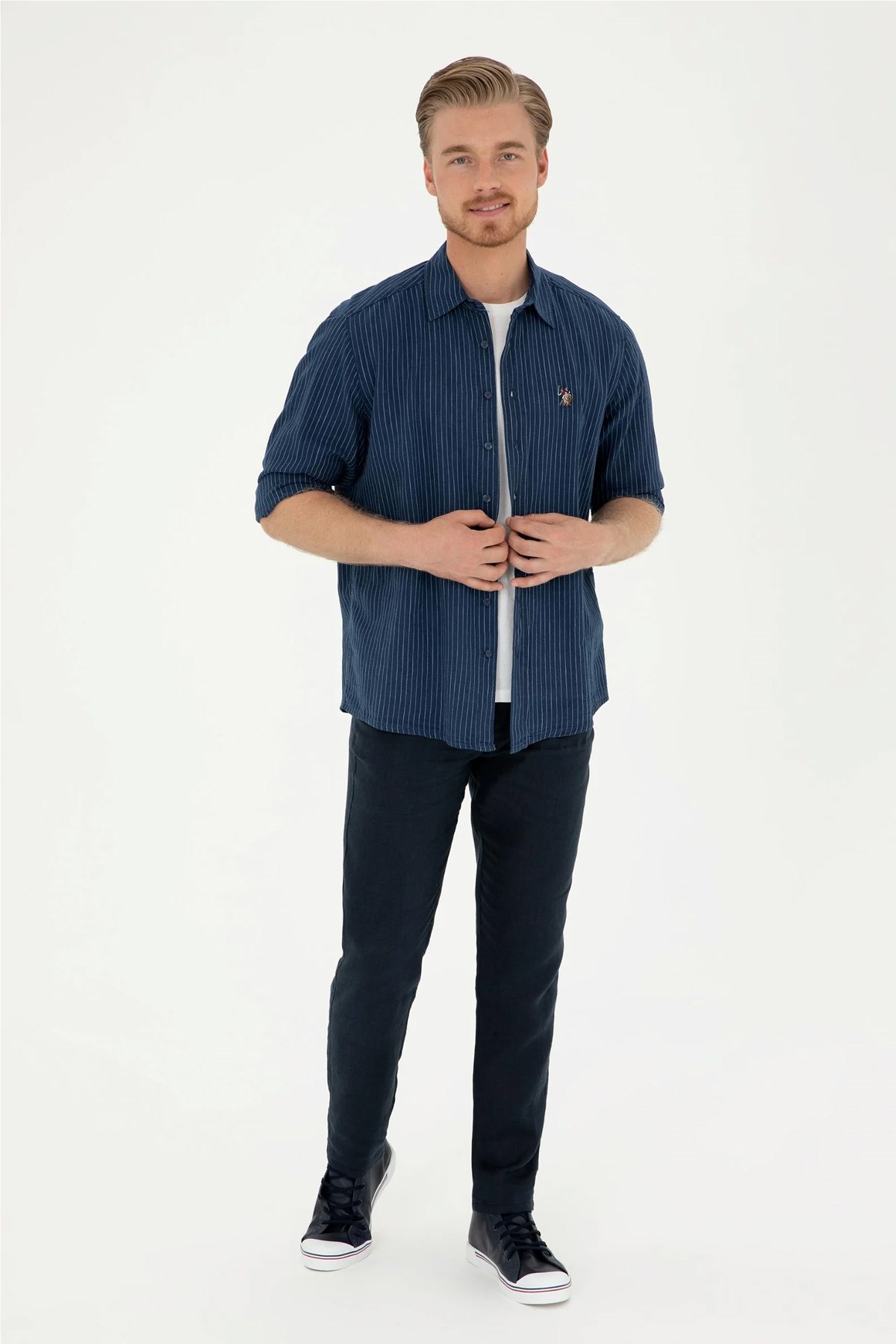 U.S. Polo Assn. Erkek Carrot Spor Pantolon 50285618-VR033 Lacivert